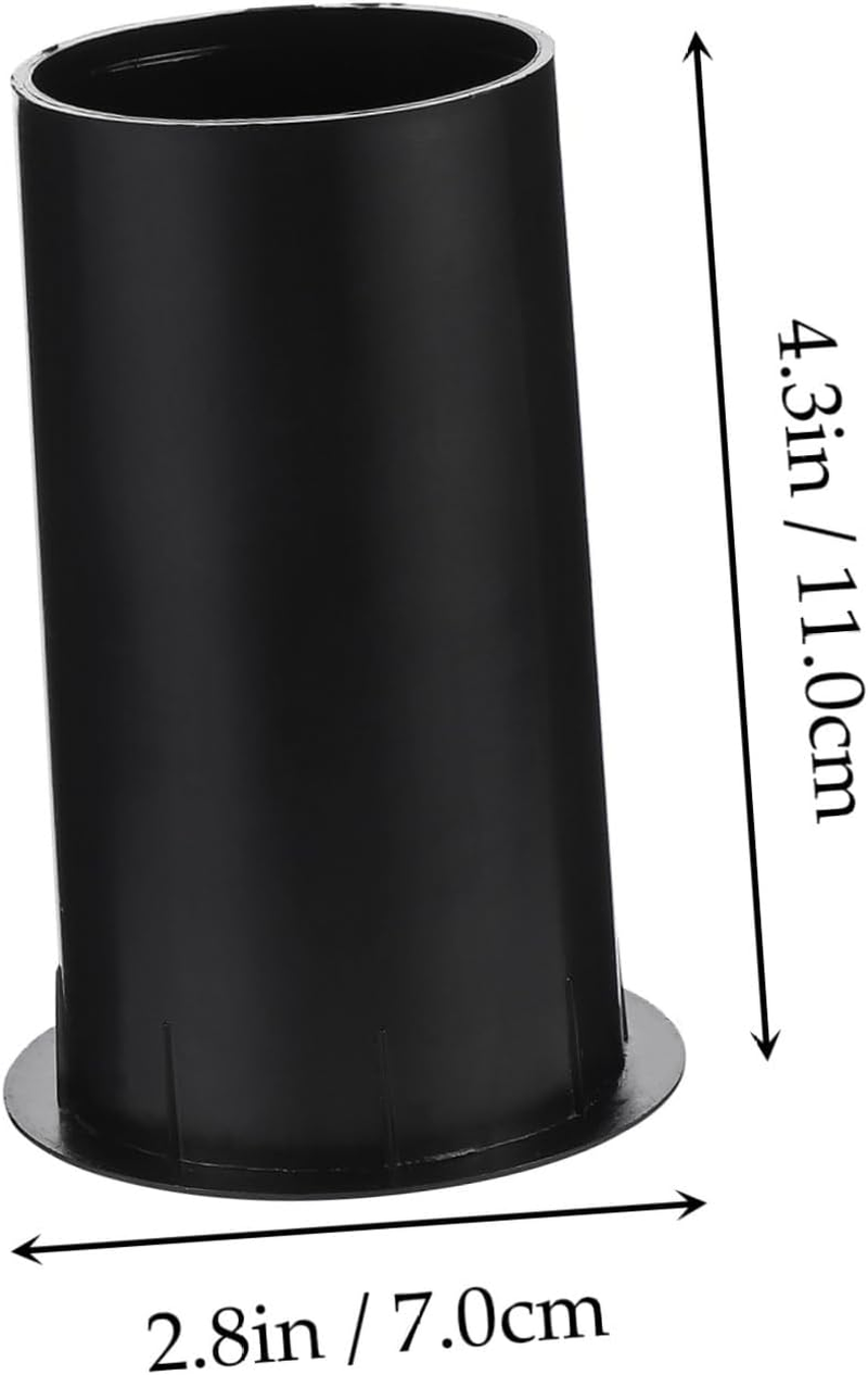 Vaguelly 5 Pcs Plastic Bass Reflex Subwoofer Port Tubes Speaker Air Outlet Replacement for Home Audio Speaker Accessories (60X110Mm) image number 2