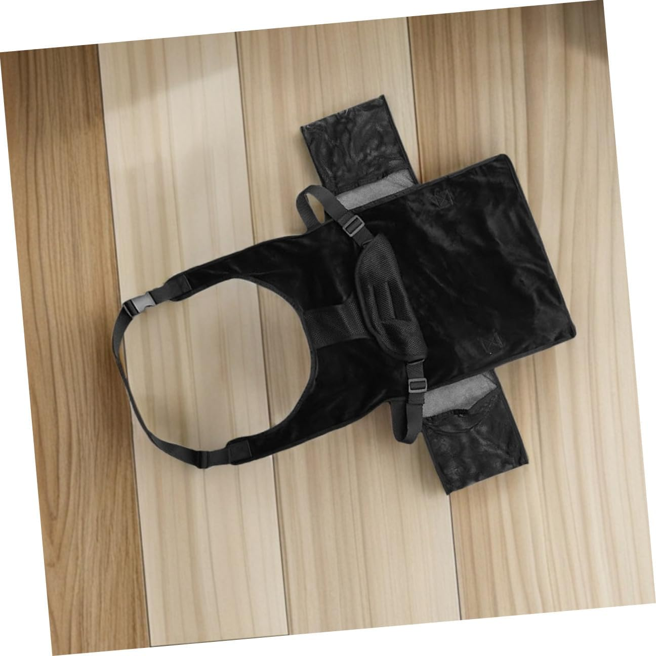 SUPVOX Airplane Travel Bed Portable Lightweight Foldable Seat Extender with Travel Footrest Flight for Long Distance Trips image number 1