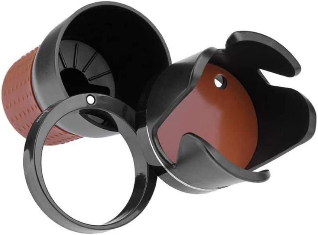 Car Cup Holder Organizer, 5 in 1 Multifunctional 360&deg; Rotating Car Cup Holder Insert,Car Multi Cup Holder Extender, Adjustable Base Bottles Rack for Car Interior image number 6