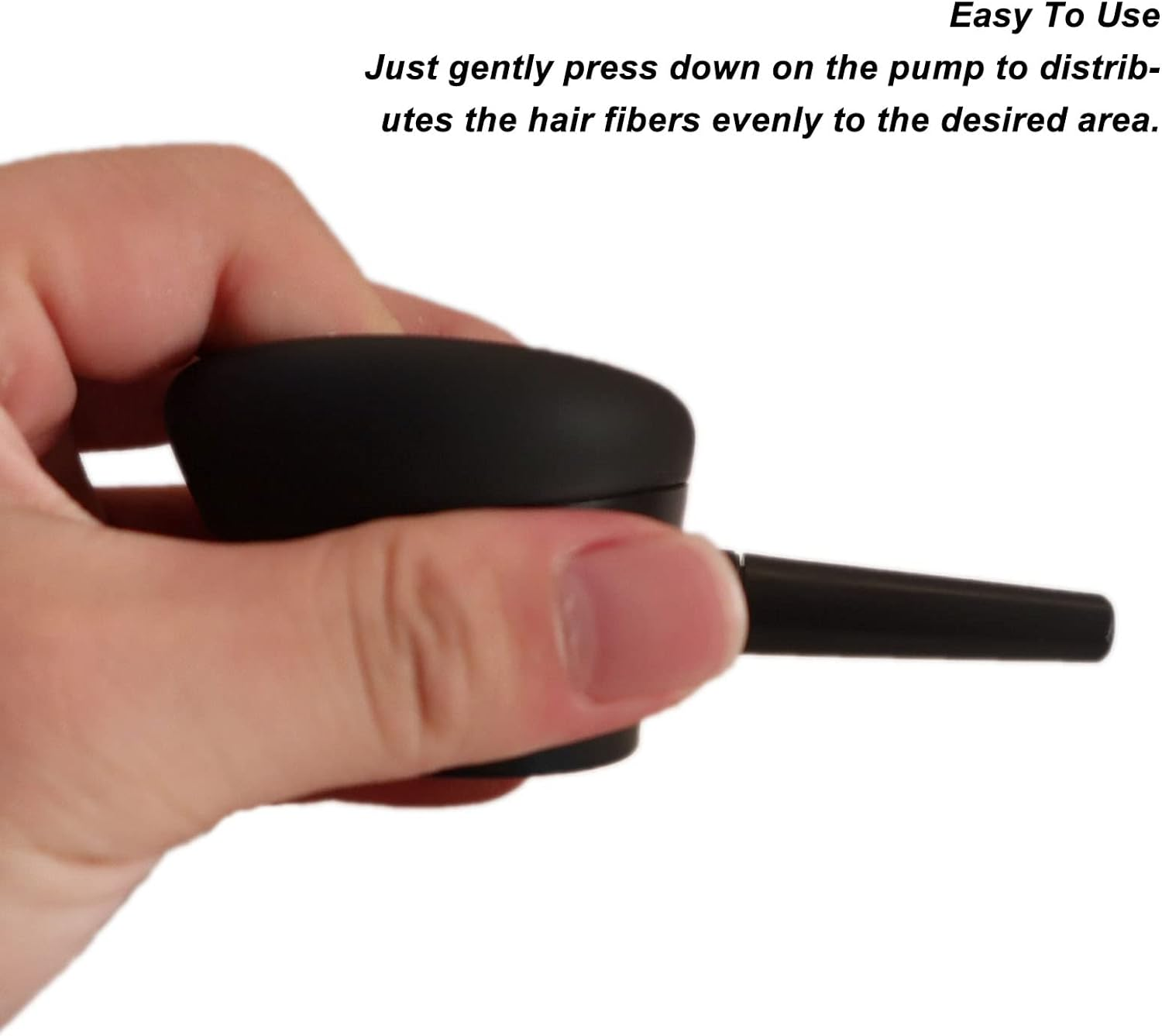 Hair Fiber Spray Applicator for Instant Hair Thickening - Precise Pump for Quick Concealment of Thinning Hair Perfect for Travel and Daily Use image number 3