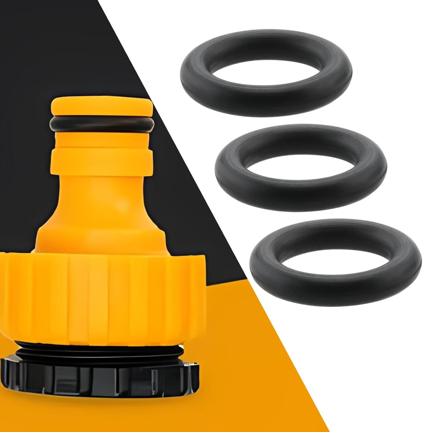 Emagtech 10Pcs Pressure Washer Quick Release Hose Male End O-Ring Rubber Seals Compatible with VAX Compatible with MOGANNA Pressure Washer Parts image number 5