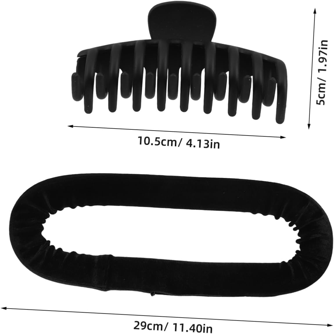 Healvian Heatless Overnight Curls Hair Curling Rod No Heat Hair Rollers for Sleeping Sponge Clip