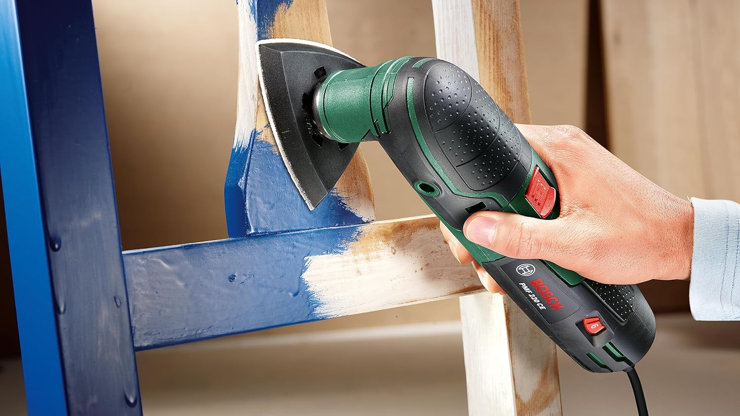 Bosch Accessories Starlock Delta Sanding Plate AVZ 93 G (93Mm, Accessories for Starlock Multi-Tools) image number 4