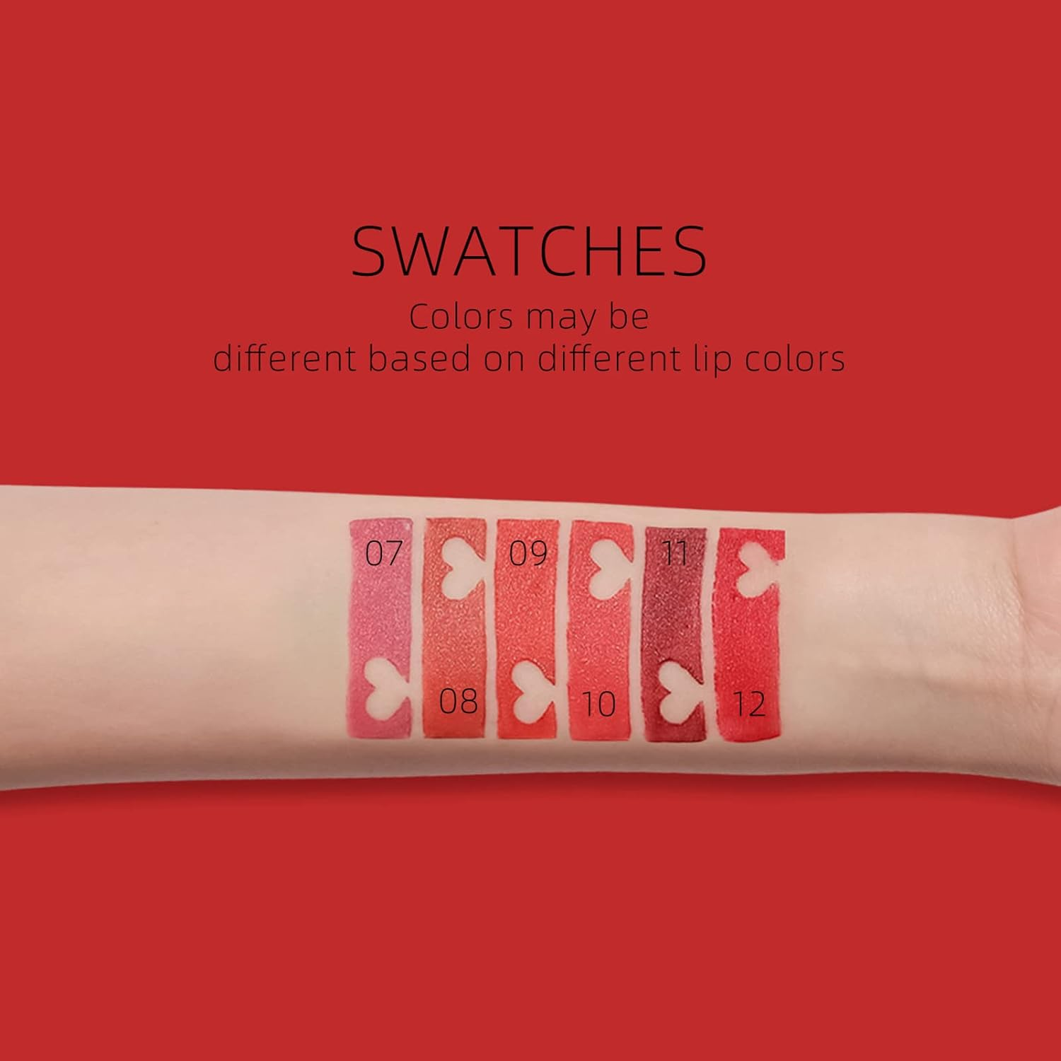 Joyeee Matte Nude Lipstick, Lip Stick Bundles Gift Box Set, Waterproof Long Lasting Retractable, for Daily/Travel/Party/Work Makeup, 6 Packs image number 1