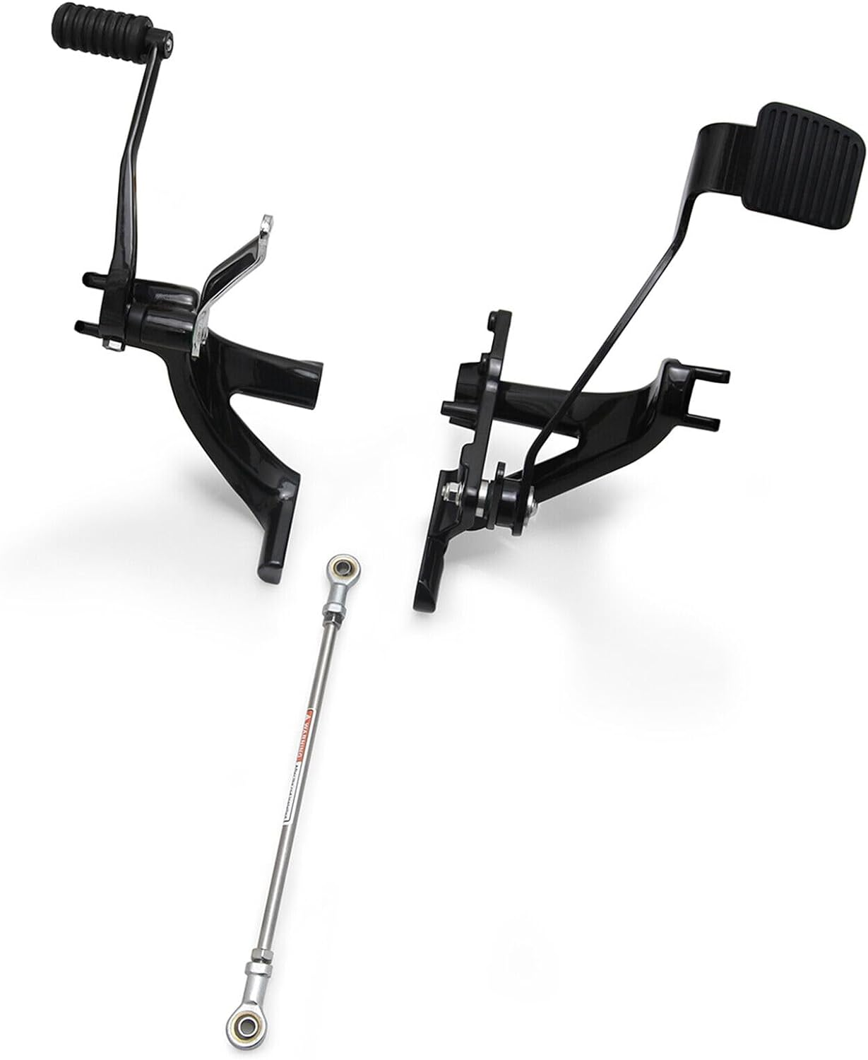 For Harley Softail Rider Extended Standard Forward Control Kit W/Footboards Floorboards 2018-Up (Black Forward Control) image number 3