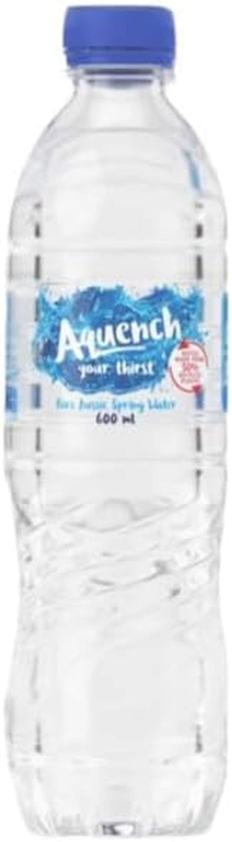 Aquench Spring Water 600 Ml (Pack of 12) image number 1