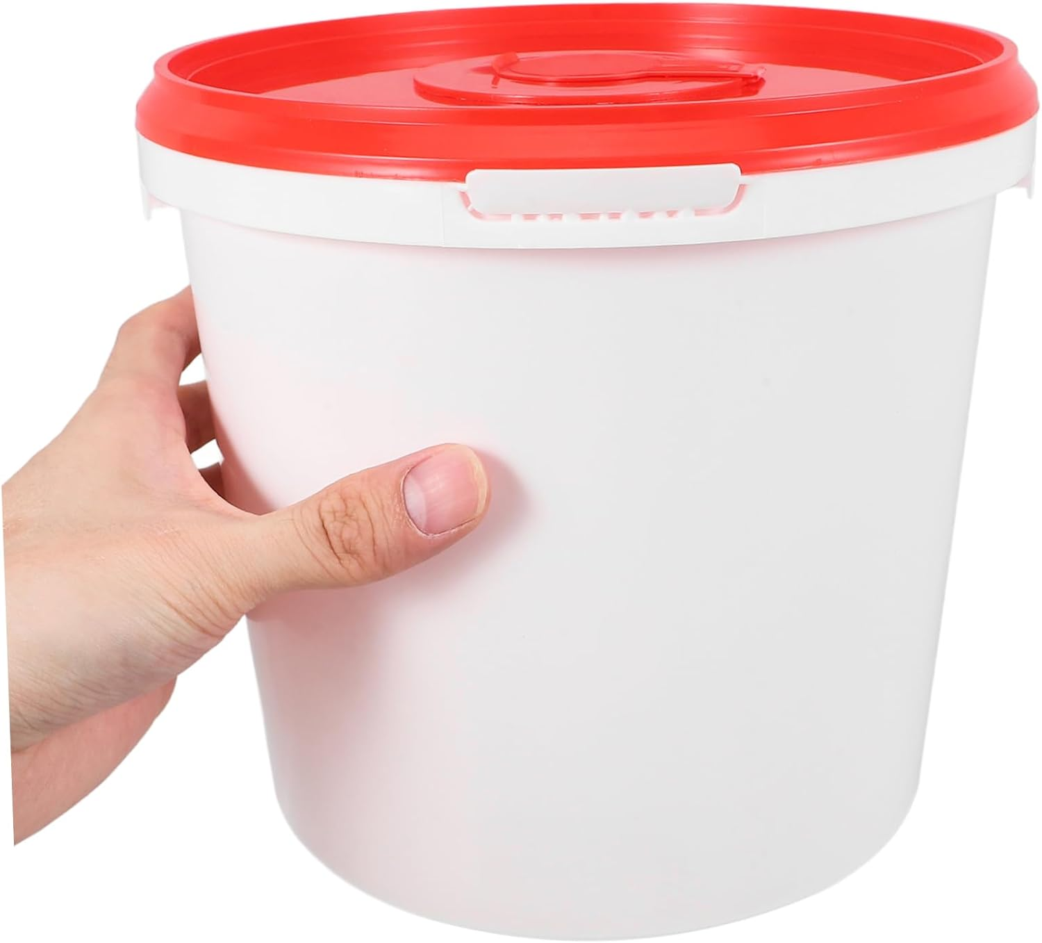 Wipes Dispenser for Travel Compact Wipe Bucket Holder for Bathroom Reusable Wet Tub image number 2