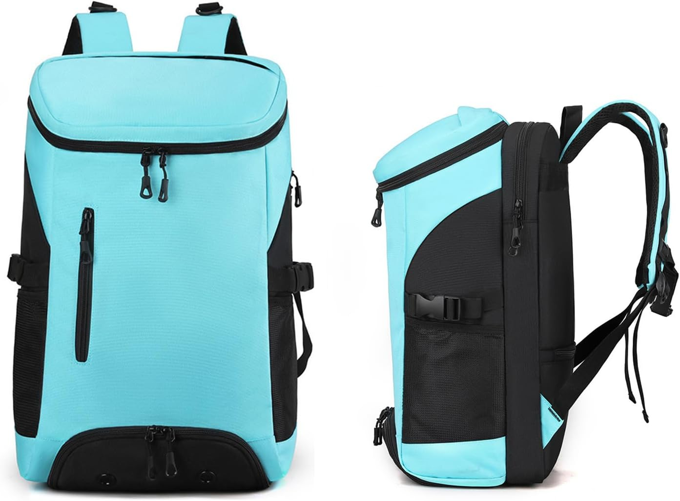 2-In-1 Tennis Bag with Shoe Compartment & Laptop Sleeve - Water Resistant Sports Bag for Men & Women, Large Tennis Racket Bag with Ventilated Pocket, Gym & Travel Backpack