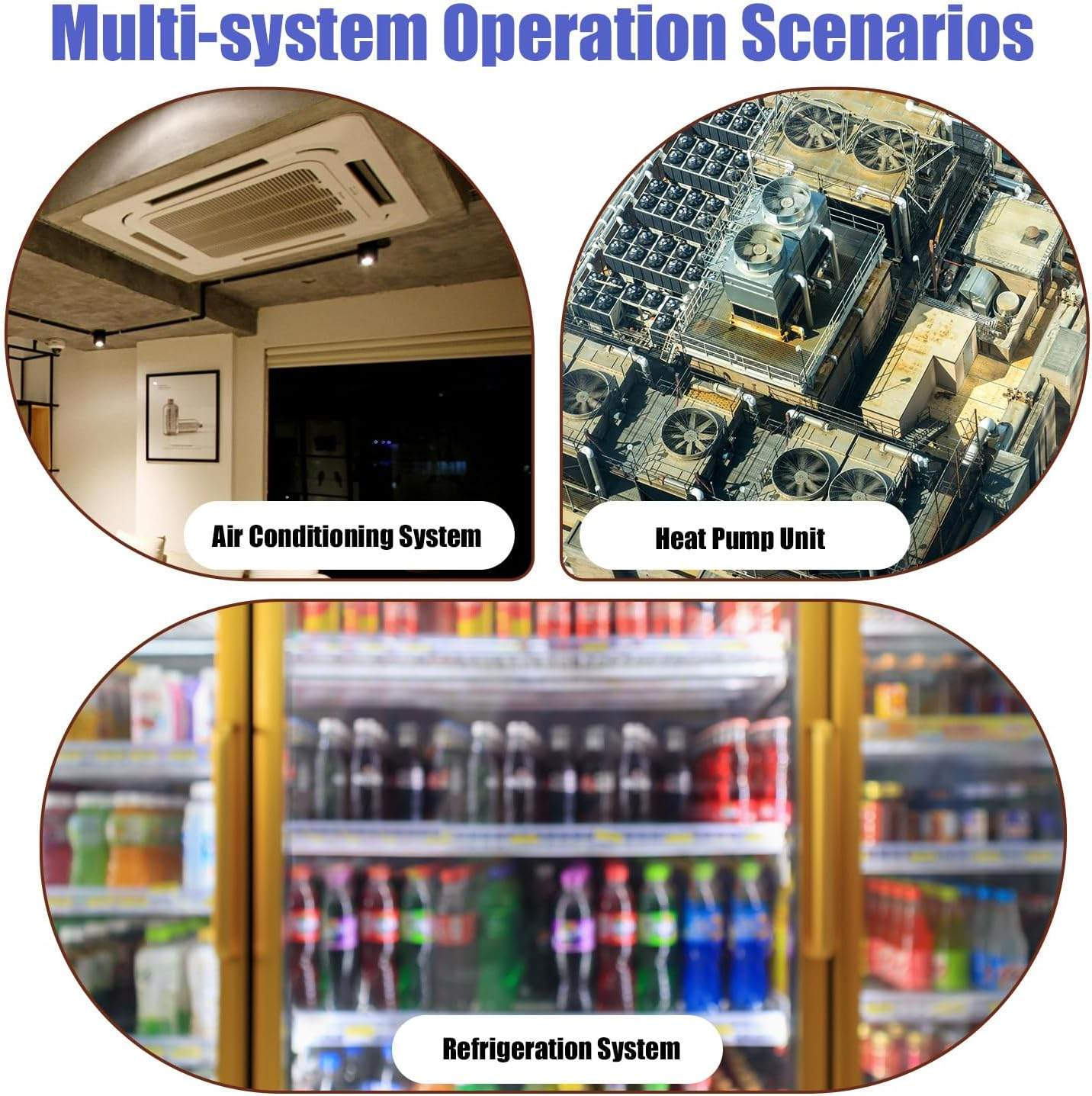 2Pcs A2L R32 R454B & 2Pcs R32 R454B Refrigerant Brass Adapter, 1/4" Female to 1/4" Male Reverse Thread Adapter HVAC Quick Connect Fittings for Tanks Split Systems image number 3