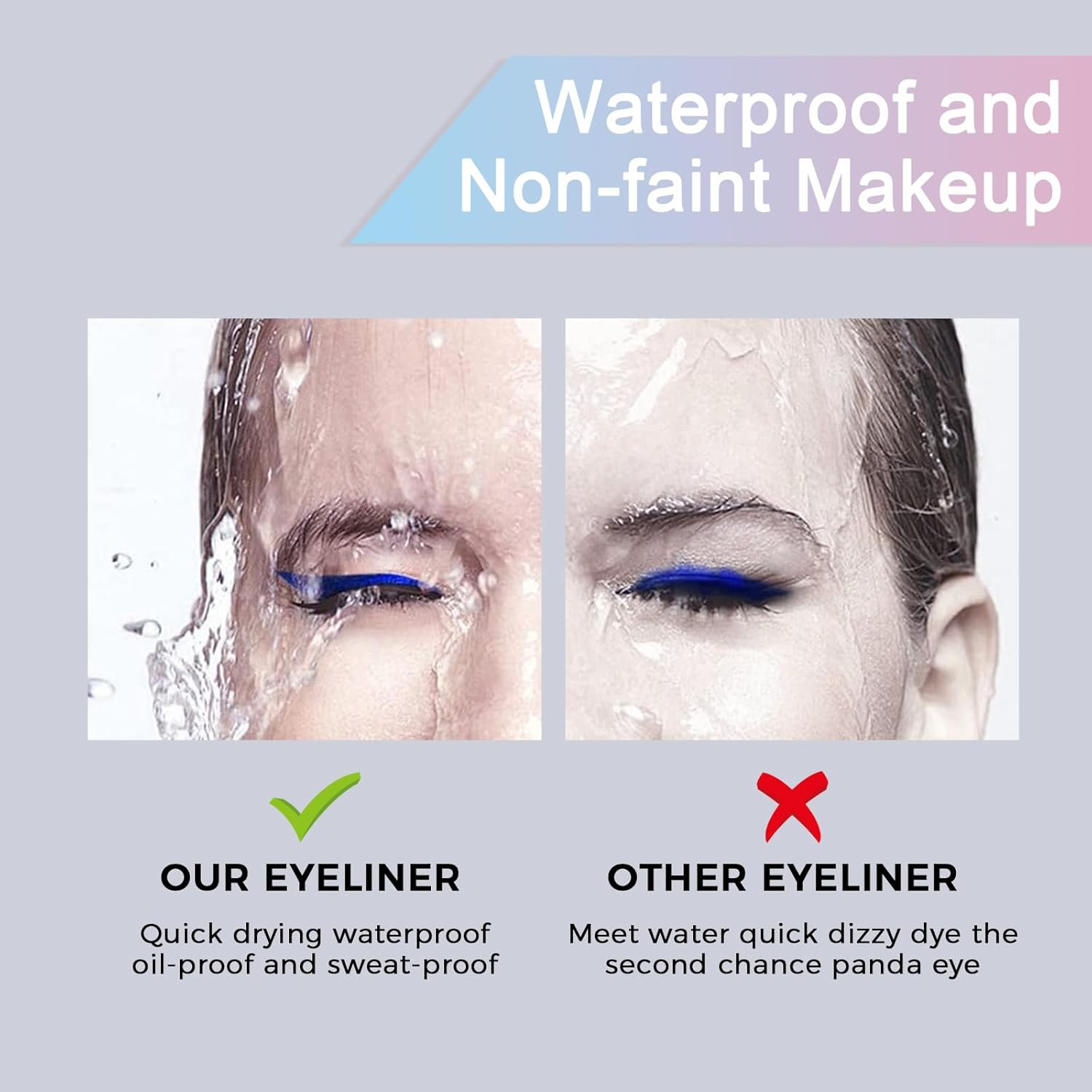 Tehttz 14 Colors Eyeliner Pen Set with Sharpener, Waterproof Eyeshadow Pencil Glitter Eye Liner for Women Matte Eyeshadow Stick Set Long Lasting Professional Eye Makeup Set image number 3