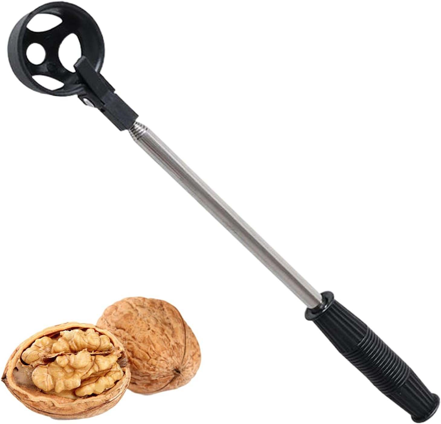 Grabber for Chicken Eggs - Extendable Long Egg Grabber,Pick up Equipment, Stainless Steel Reaching Collector for Coop Yard Orchard Farm Poultry Nest Garden