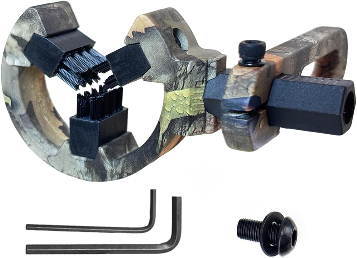 Archery Whisker Biscuit Arrow Rest Brush Capture Arrow Rest for Compound Bow & Recurve Bow Hunting Shooting Targeting Right and Left Hand