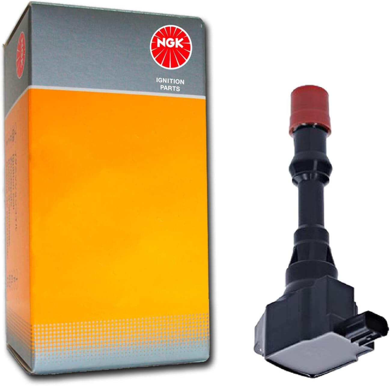 NGK U5097 3 Poles SAE Ignition Coil for Honda Jazz 1.3 (GD) 2002-2008