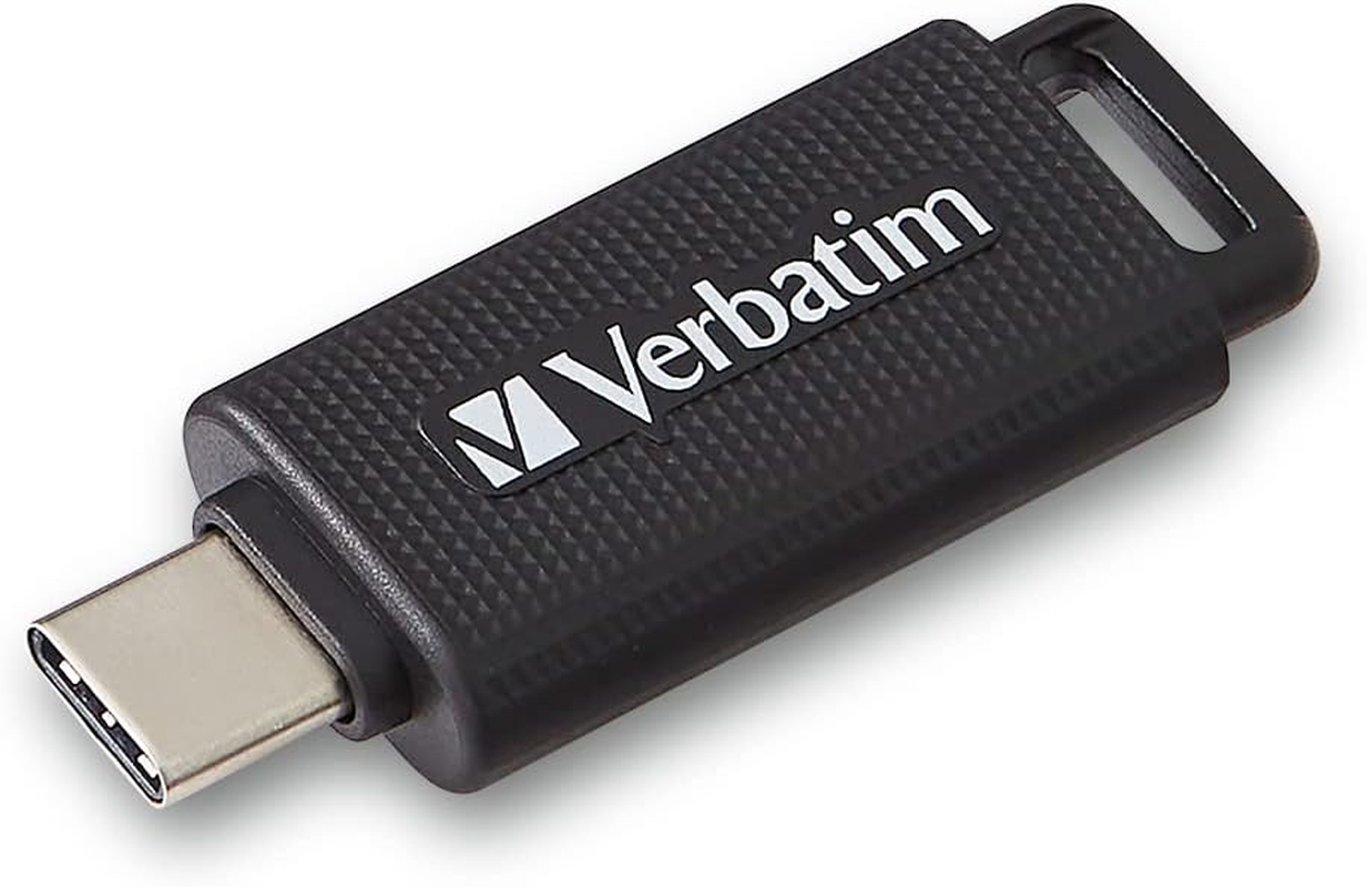 Verbatim Type-C USB 3.2 Gen 1 Flash Drive 32GB - Black image number 3