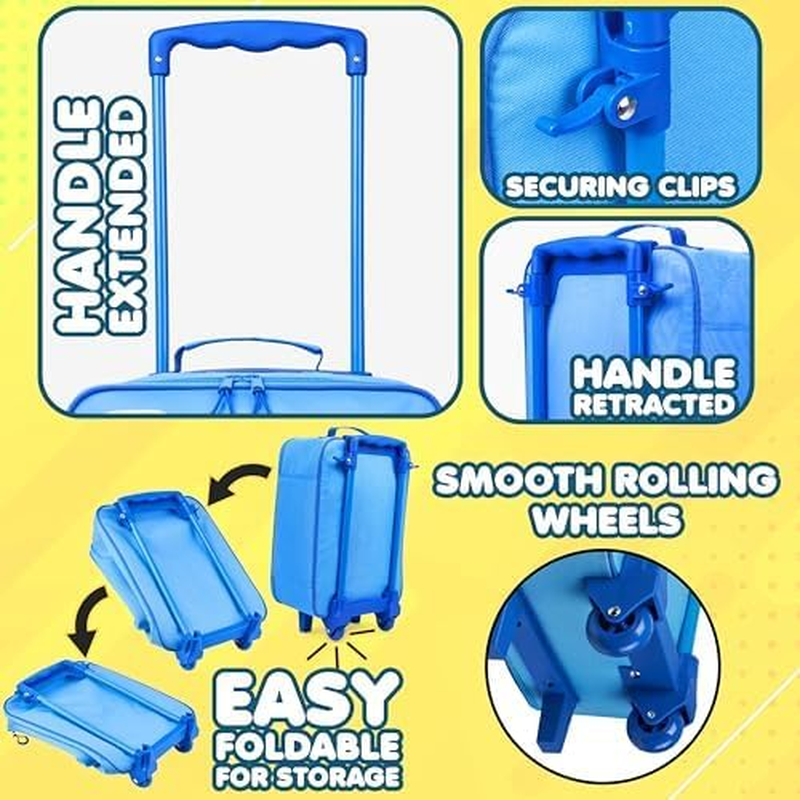 Bluey Foldable Luggage image number 4