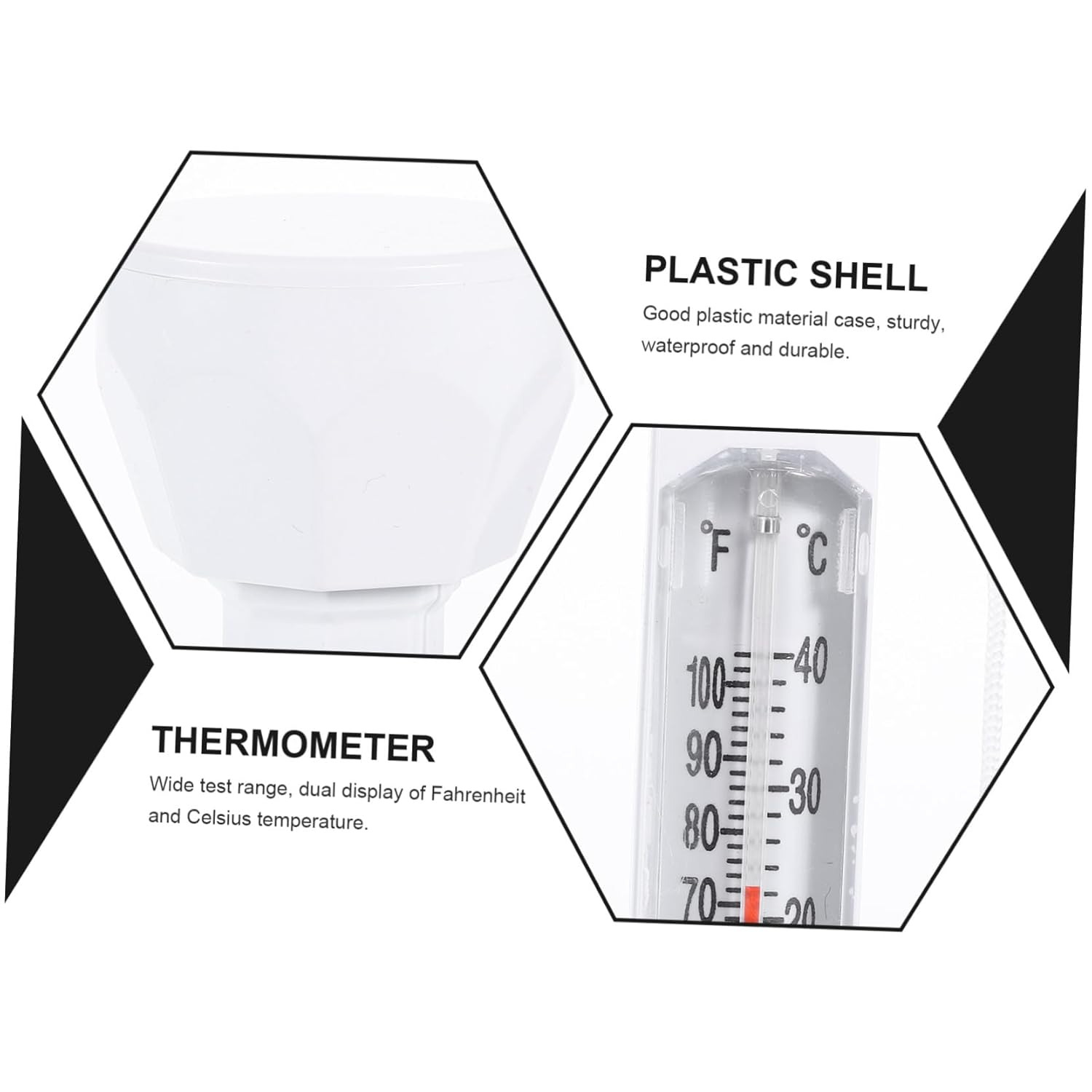 Generic Bathtub Water Thermometer Floating Pool and Fishpond Temperature Measuring Tool 0-40&deg;C for Swimming Pools and Saunas image number 3