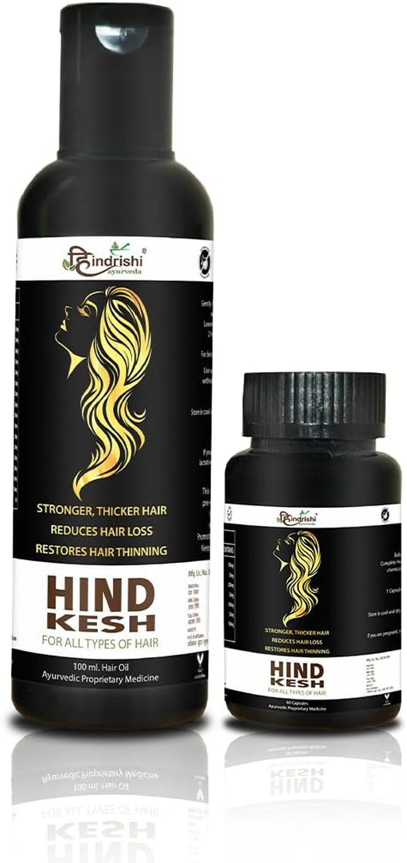 Hind Kesh Oil & Capsules - Hair Health (Set of 1)