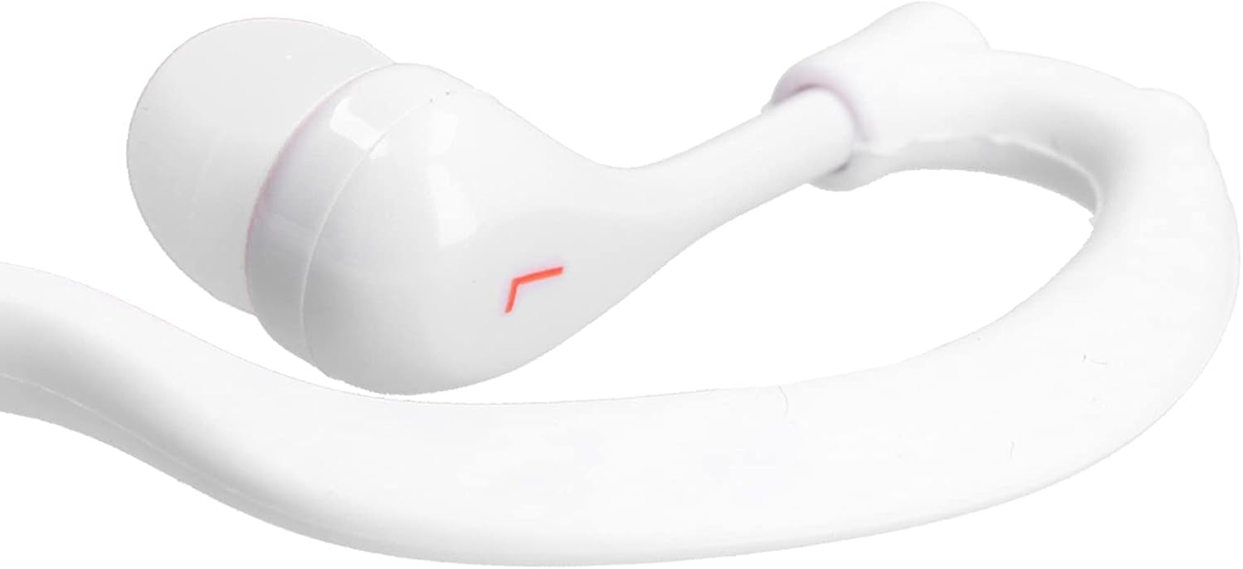 Sorandy Swimming Headphones 3.5 Mm Wired IP68 Waterproof Sports Headphones with Replacement Earplugs, White image number 1
