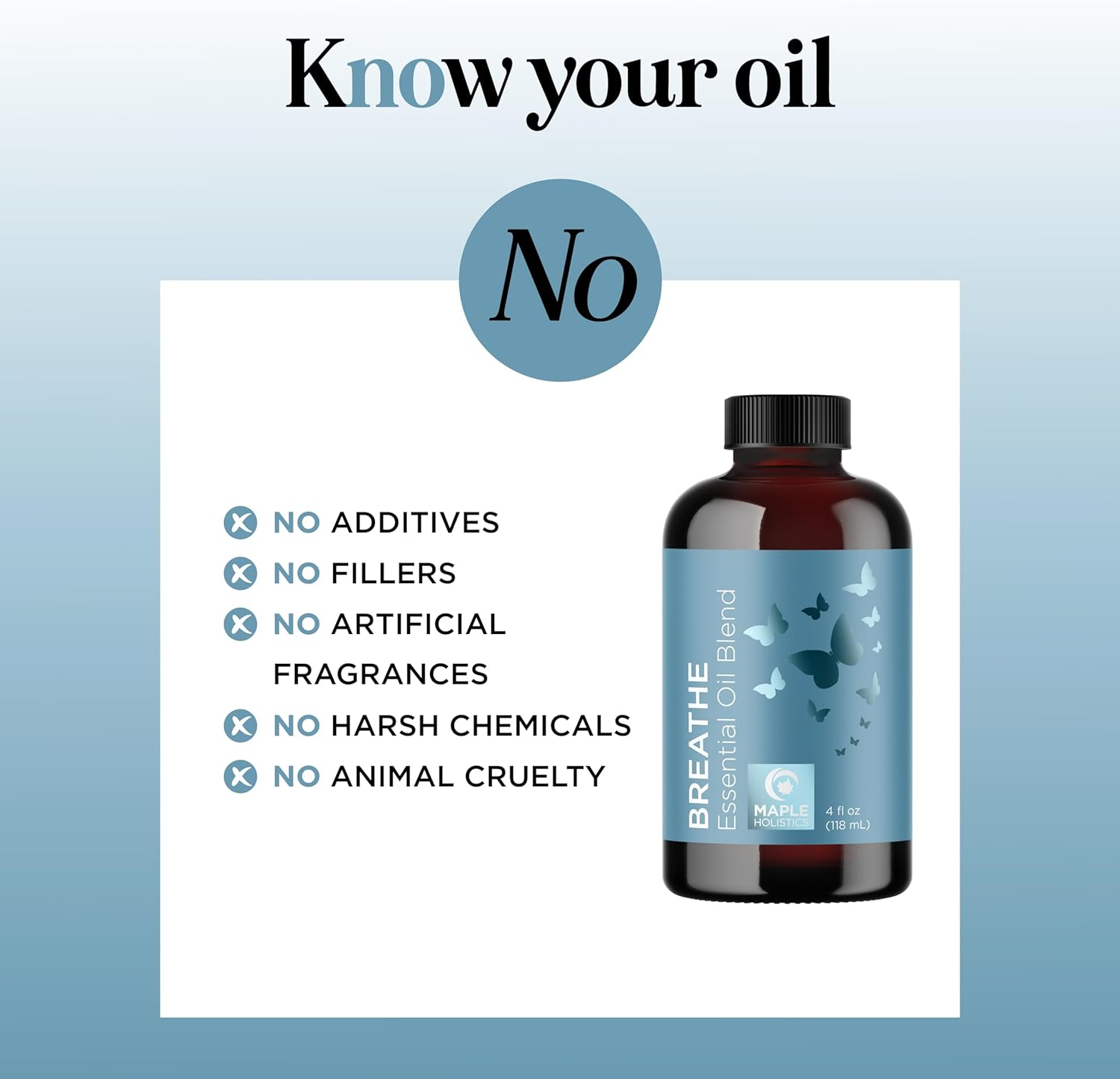 Breathe Blend Essential Oil for Diffuser - Invigorating Breathe Essential Oil Blend with Eucalyptus Peppermint Tea Tree and Mint Essential Oils for Diffusers for Home and Shower Aromatherapy 4Oz image number 3