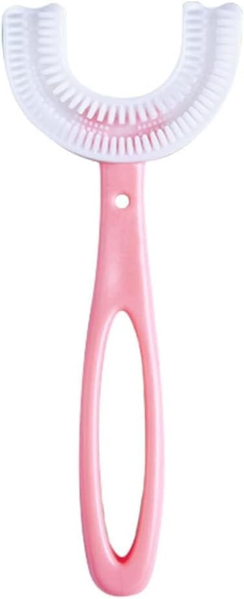 AIMALL Children U Shaped Toothbrush Soft Silicone Brush Head 360&deg; Oral Teeth Cleaning, Ideal for Ages 2-12