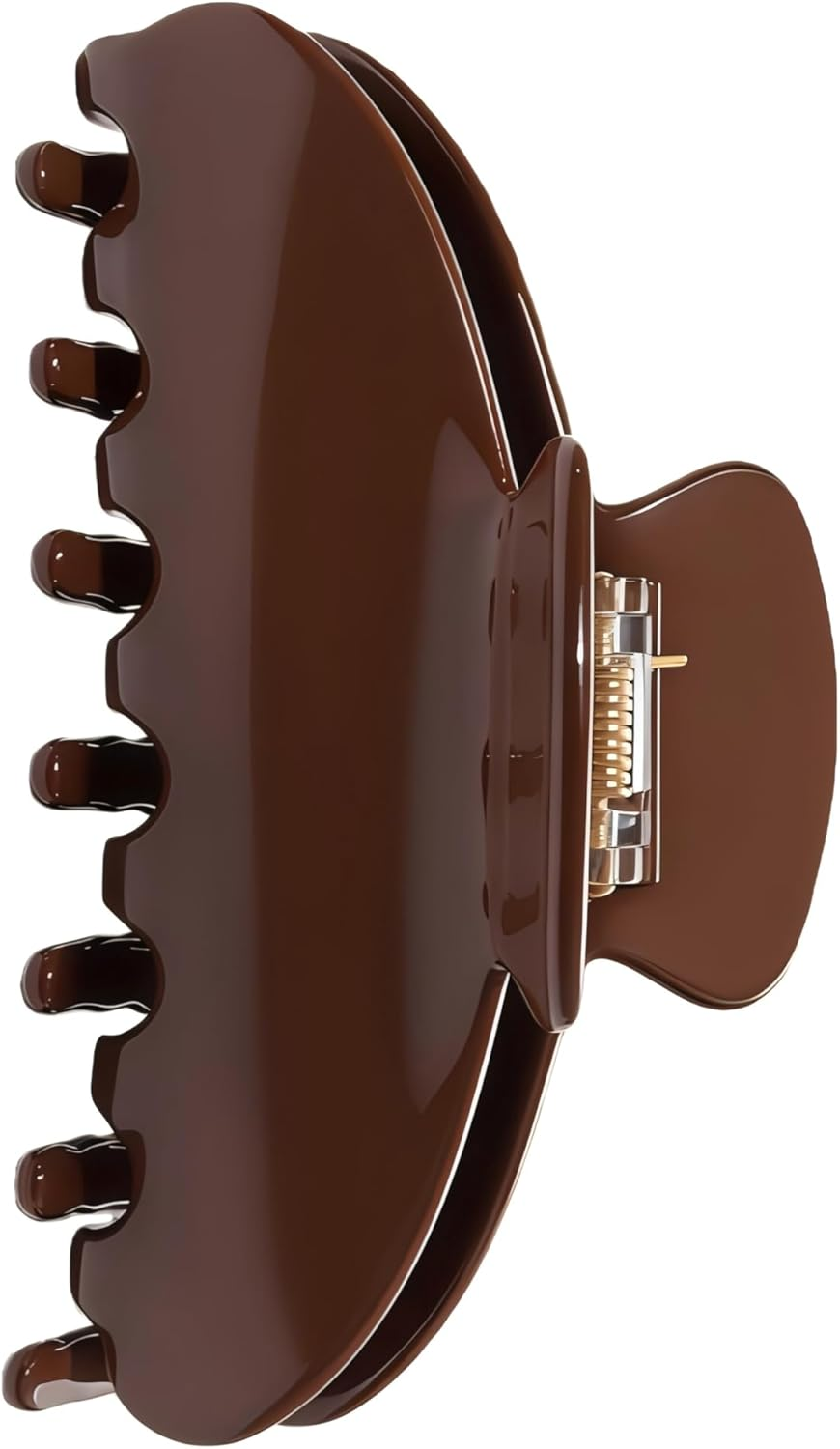 The Oideguiing Durable Acetate Hair Clips - 4-Inch Coffee Claw Clips for Fine and Thick Hair (Coffee) - Baby Blue image number 6