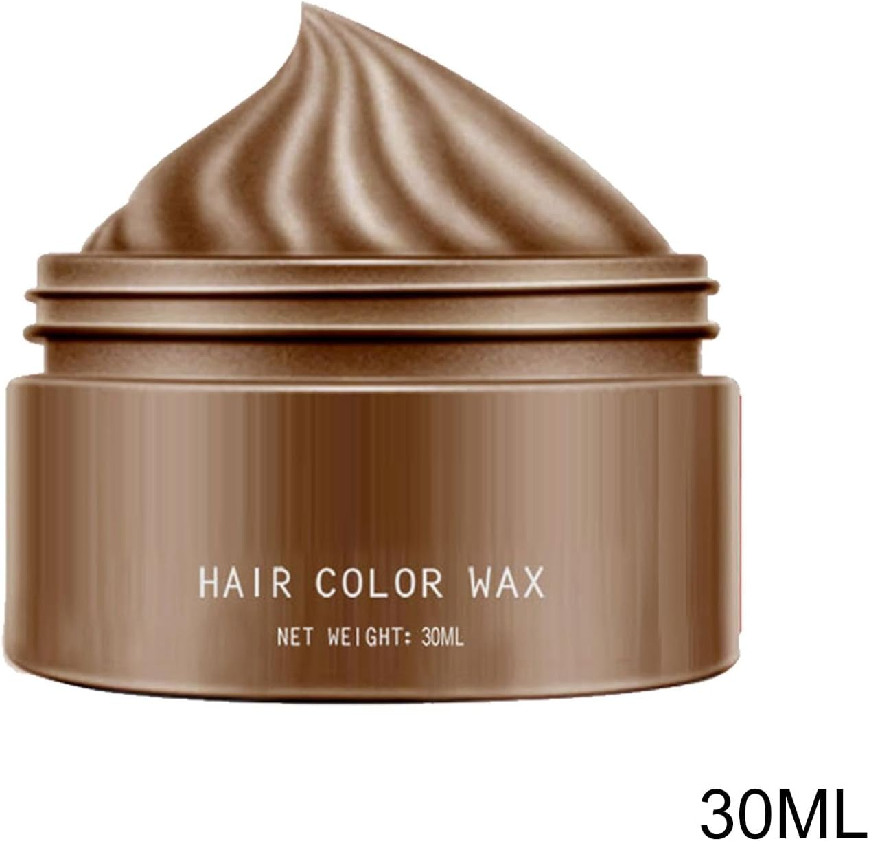 Brown Hair Color Wax, Temporary Hair Color Wax for Dark Hair, Temporary Hairstyle Dye Cream for Men Women, Instant Hairstyle Wax for Party Cosplay image number 6