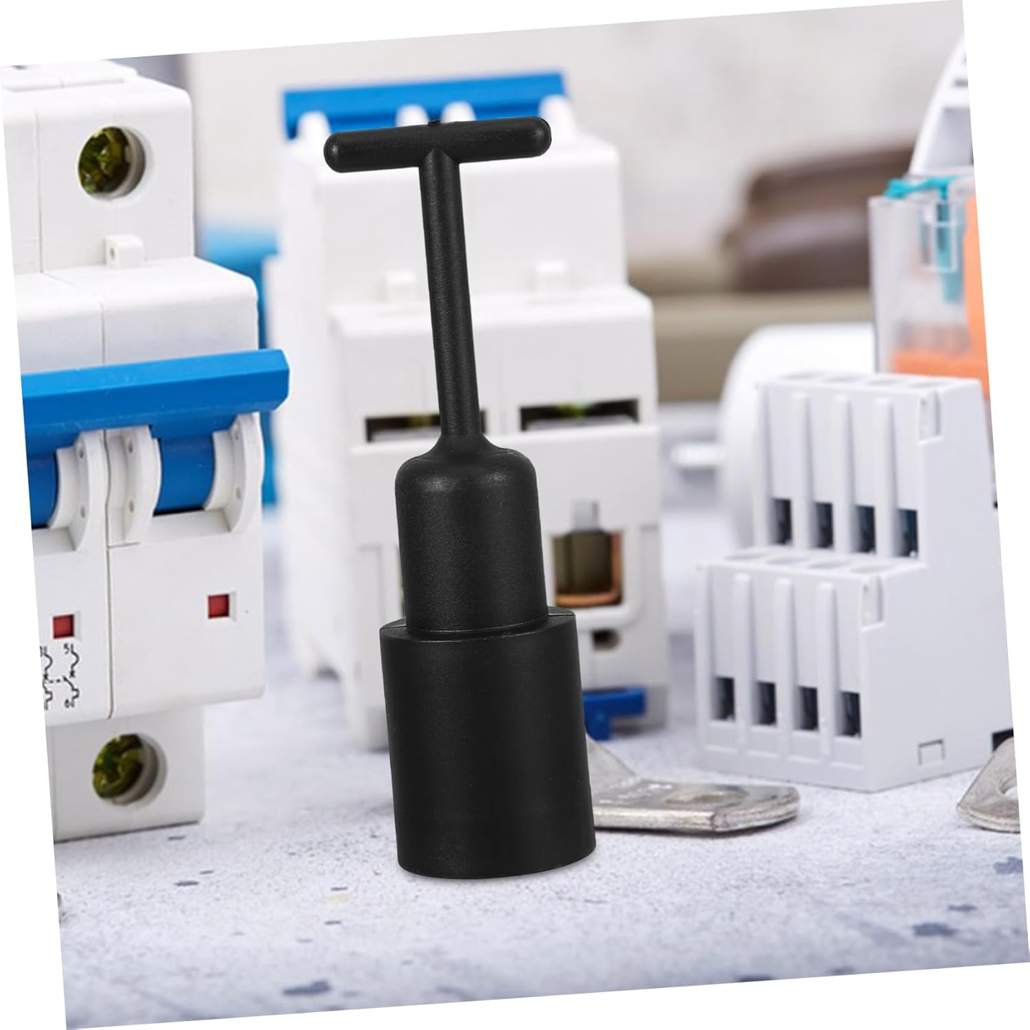 10Pcs Lightweight Ratchet Wrench Plastic Socket Ring Tools for Lamp Socket Removal Home Office Factory image number 3