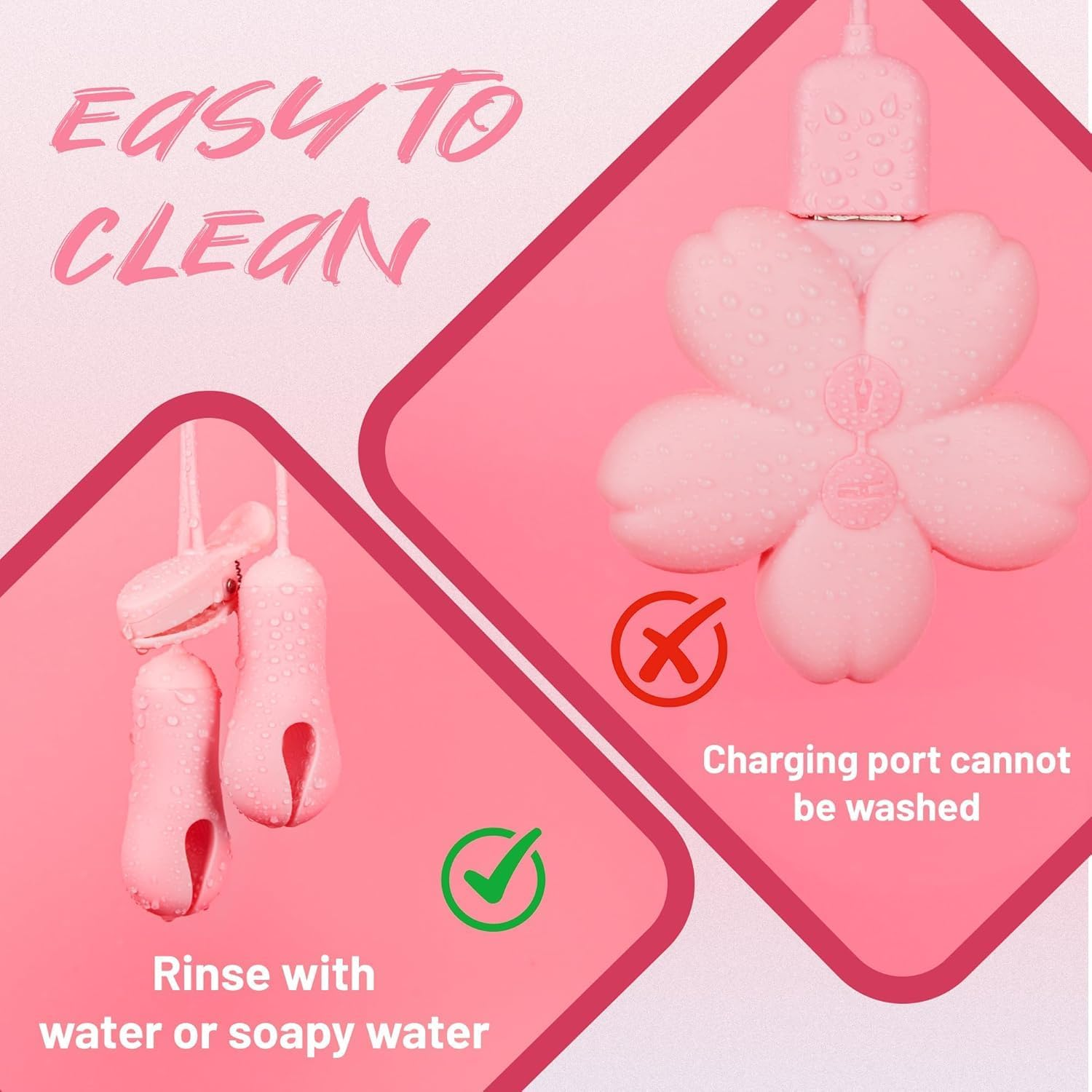 Sex Toys Nipple Clamps Toys - Adult Toys Nipple Vibrator Clitoral Stimulator with 10 Vibrating Modes, BDSM Toys Women Sex Pleasure Toys Vibrating Nipple Clamps, Adult Sex Toy for Women Couples image number 2