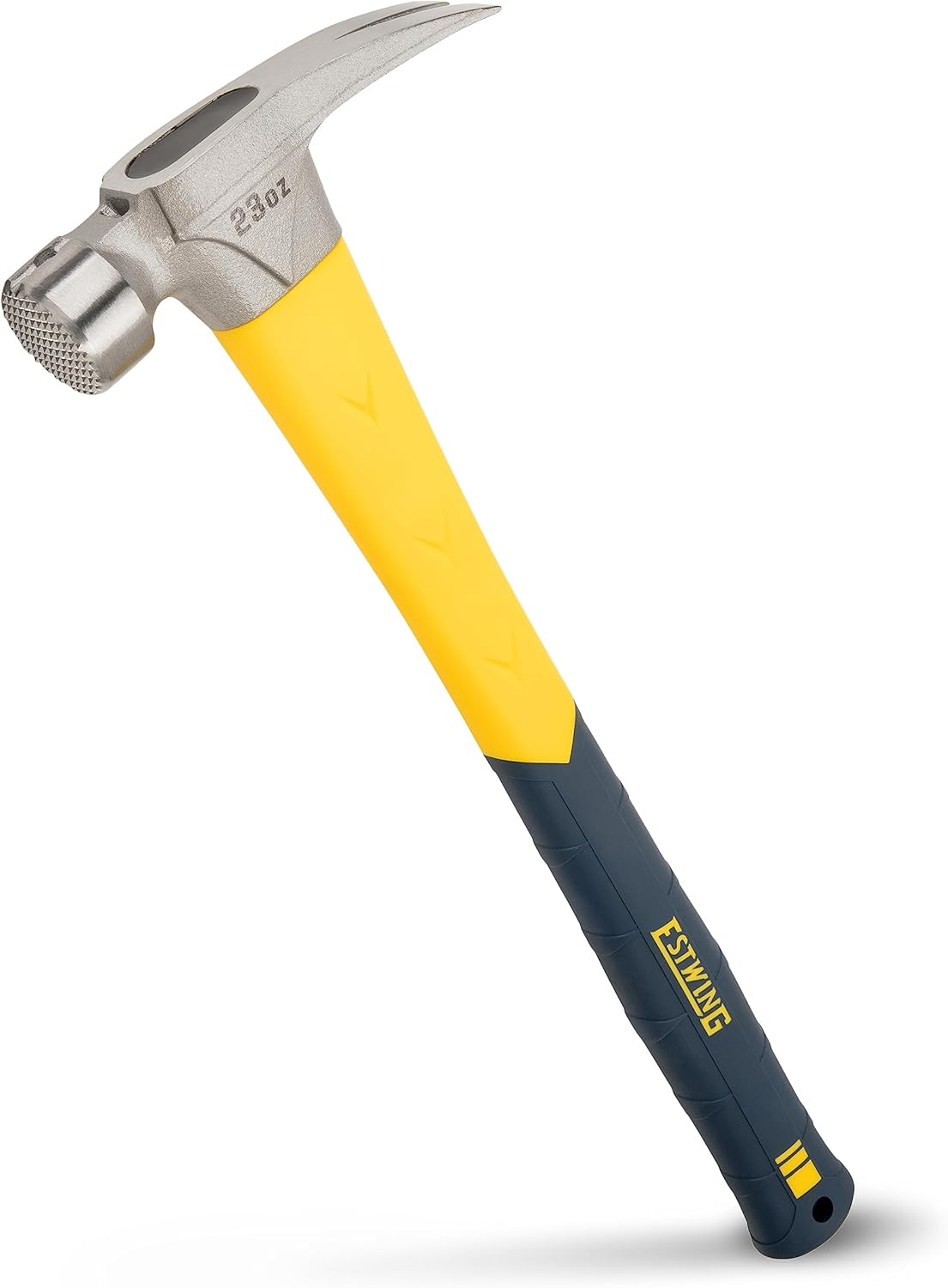 ESTWING Sure Strike Hammer - 21 Oz Rip Claw Hammer with Milled Face & Fiberglass Handle - MRF21LM image number 5
