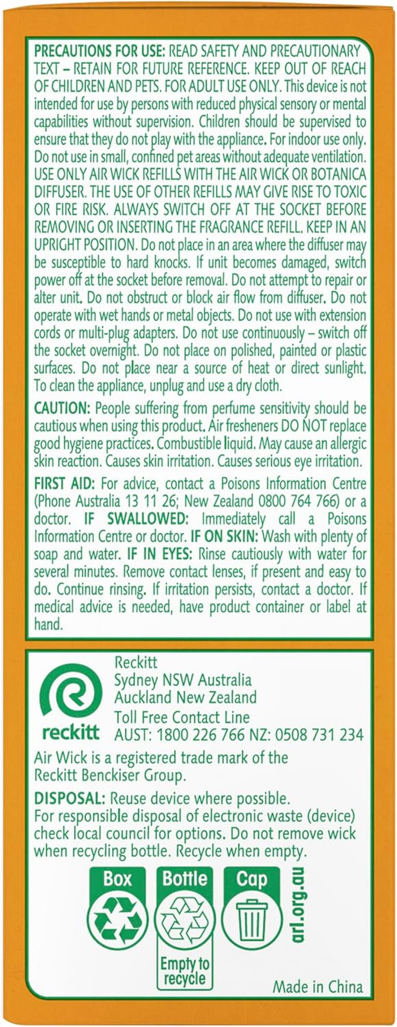 Air Wick Sweet Vanilla & Shea Butter Plug-In Diffuser image number 1