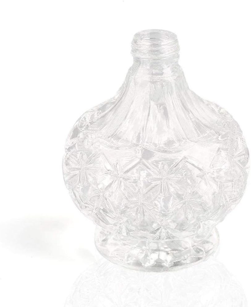 Yangland 1Pcs 80Ml Clear Crystal Vintage Style Perfume Bottle Long Spray Tassels Atomizer Pump Refillable Retro Glass Bottles Makeup Tool image number 1