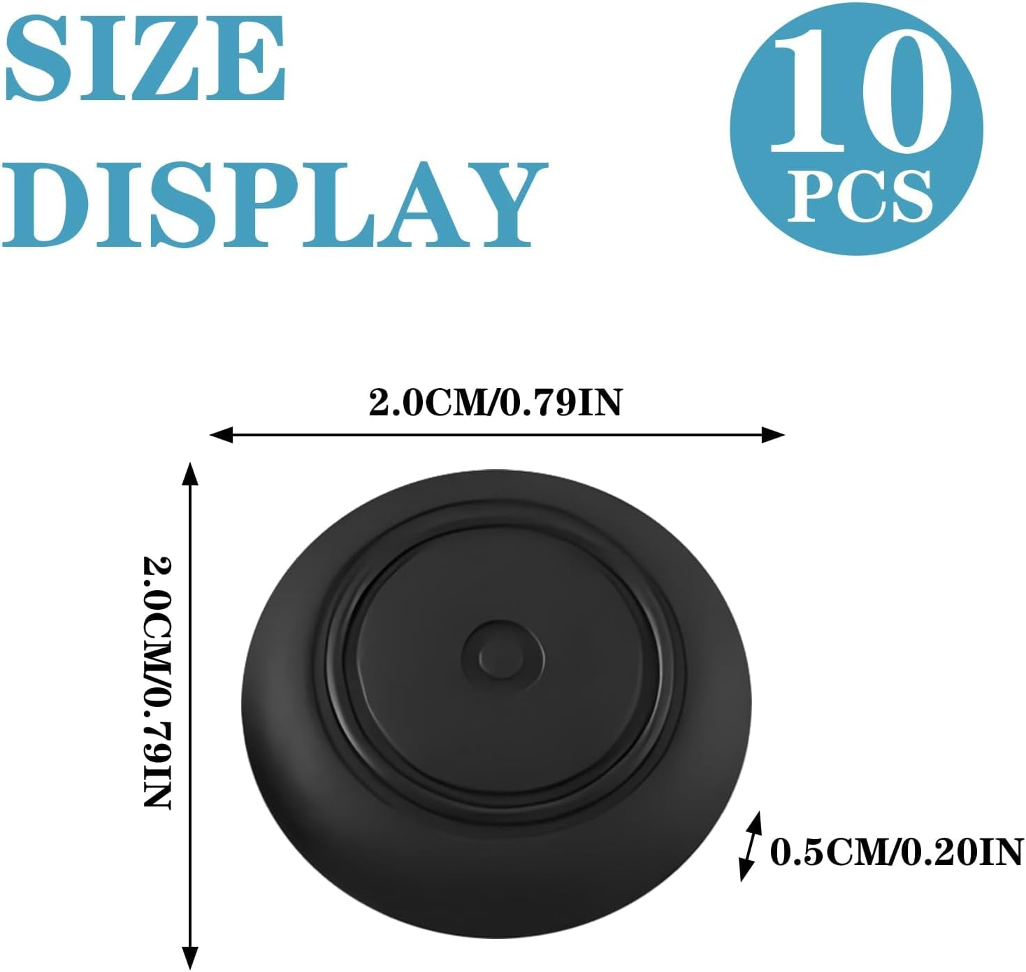 Enhance Gaming Accuracy and Comfort Joystick Caps, Protect Original Joystick, Increase Sensitivity, Cyan & Magenta Design, Compatible with Nintendo Switch Lite Thumb Grip image number 5