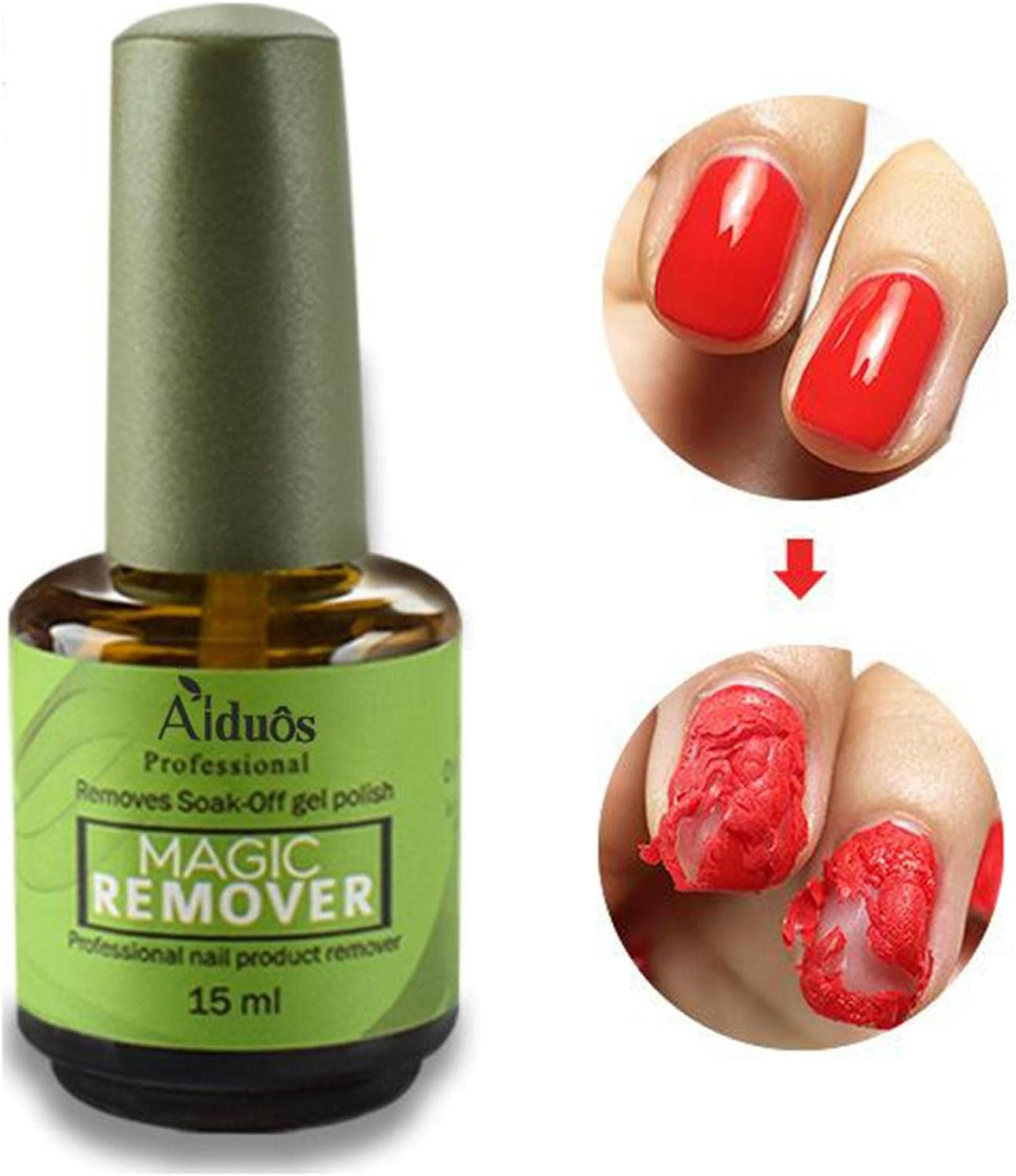 Nail Polish Remover,Professional Easily Quickly Removes Soak-Off for Gel Nail Polish image number 4