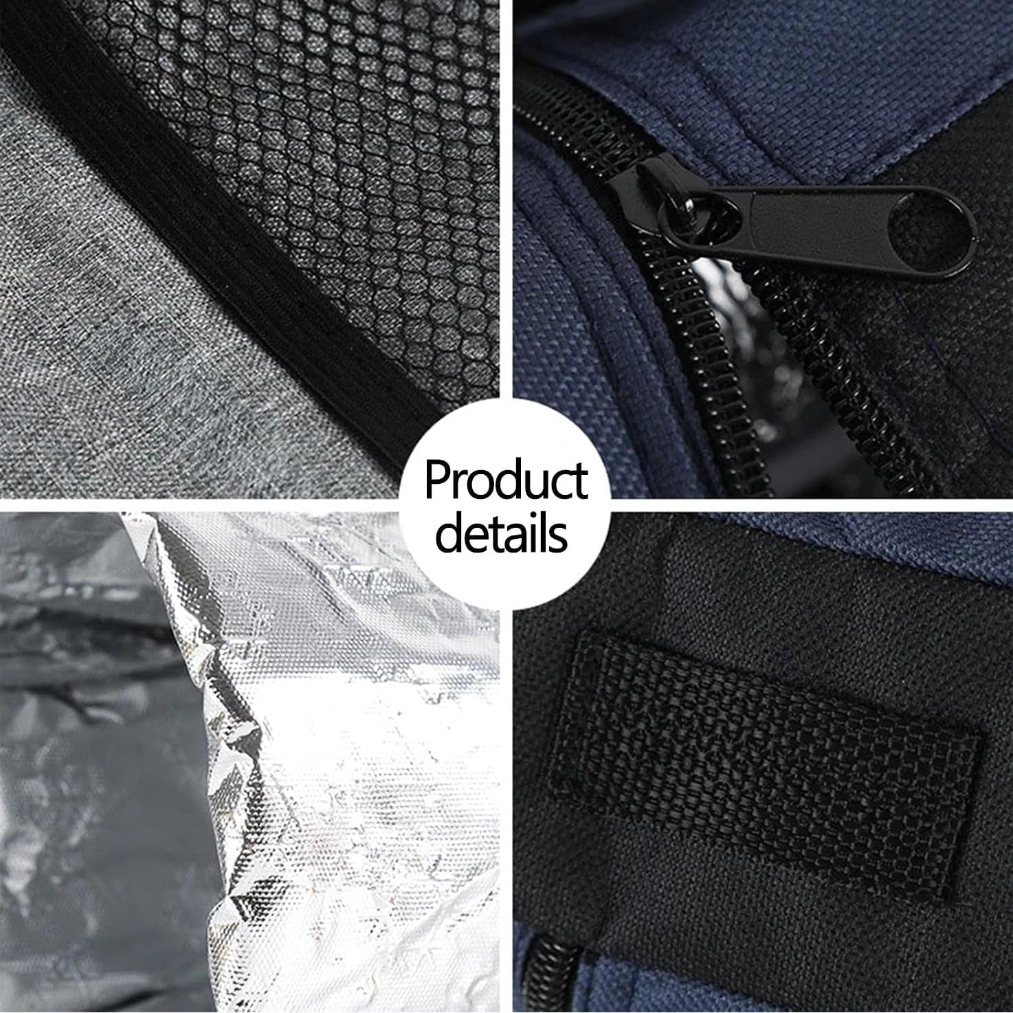 WADY Insulated Wine Tote Carrier, Travel Oxford Cloth Beer One Shoulder, Bags Insulated Wine, Wine Cooler Bag with Thermal Aluminum Lining,Travel Bottled Oxford Cloth, Holder Sleeve image number 6