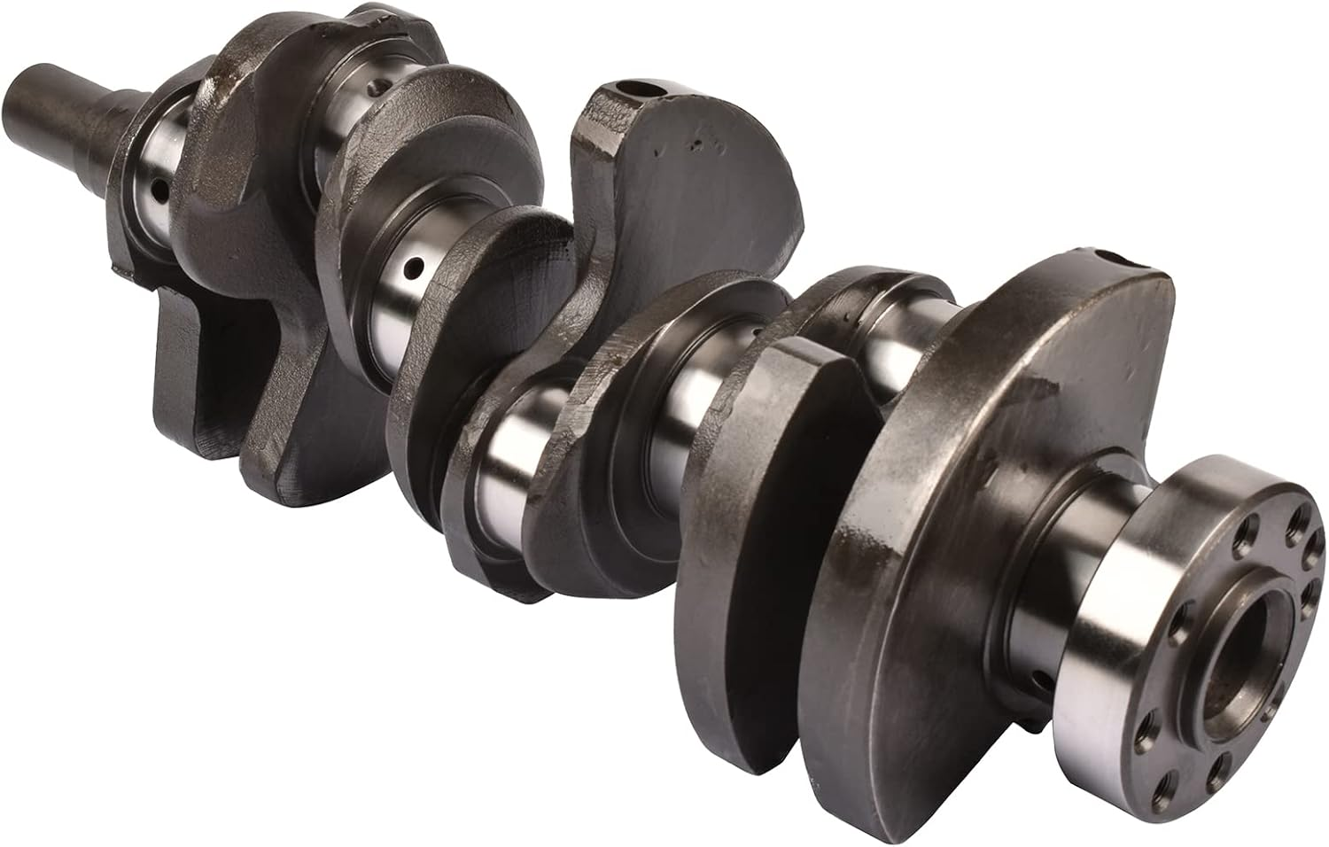 Flynsu 6G72 Engine Crankshaft MD144525 Replacement for Mitsubishi Pajero/Montero 3000GT Dodge Stratus Ram 50 Chrysler Sebring 3.0L image number 5