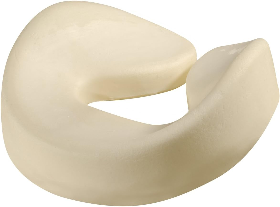 Master Massage Patented Ultra Plush Memory Foam Face Cushion Pillow Headrest, Brown - Brown image number 1