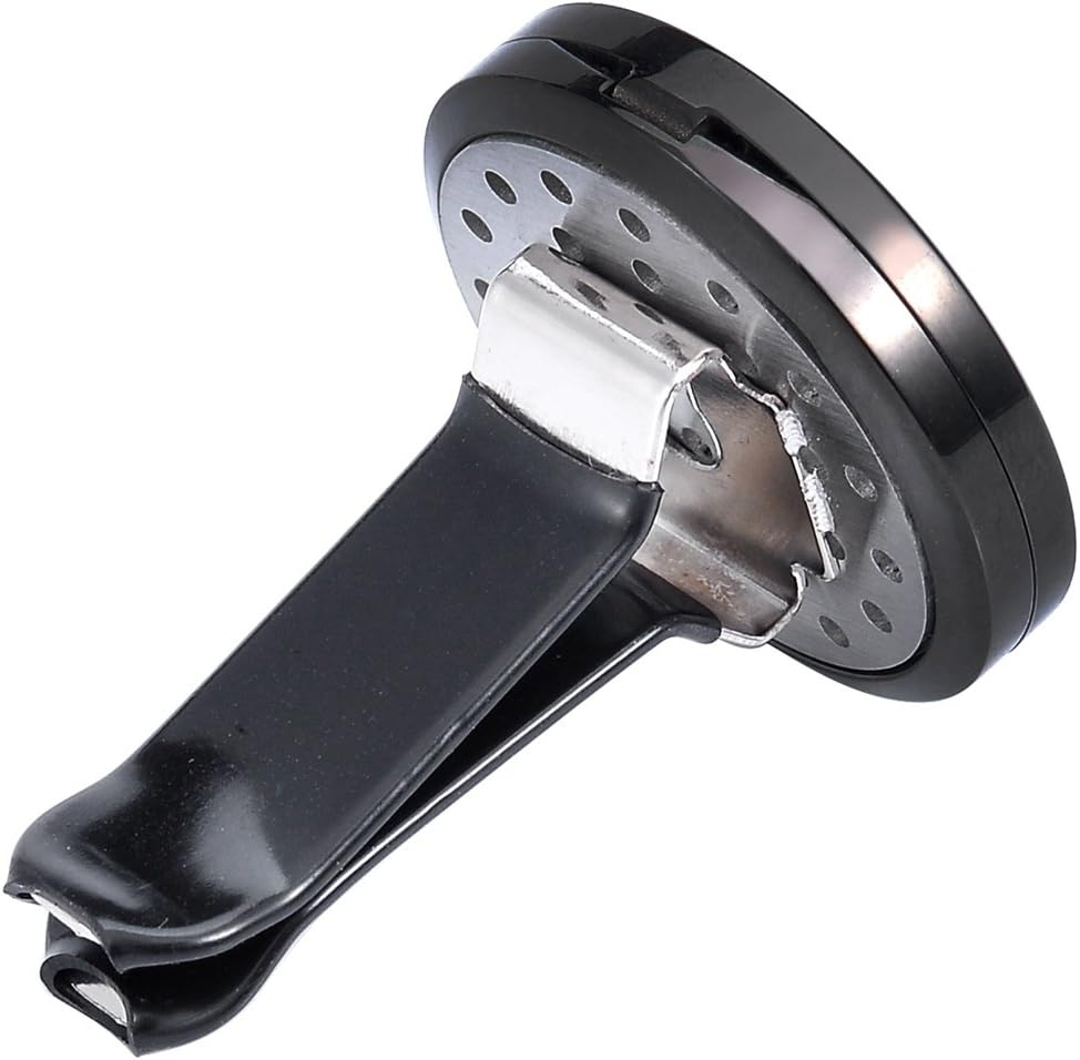 HOUSWEETY Car Air Freshener Aromatherapy Essential Oil Diffuser - Tree of Life Stainless Steel Locket,12 Refill Pads image number 5