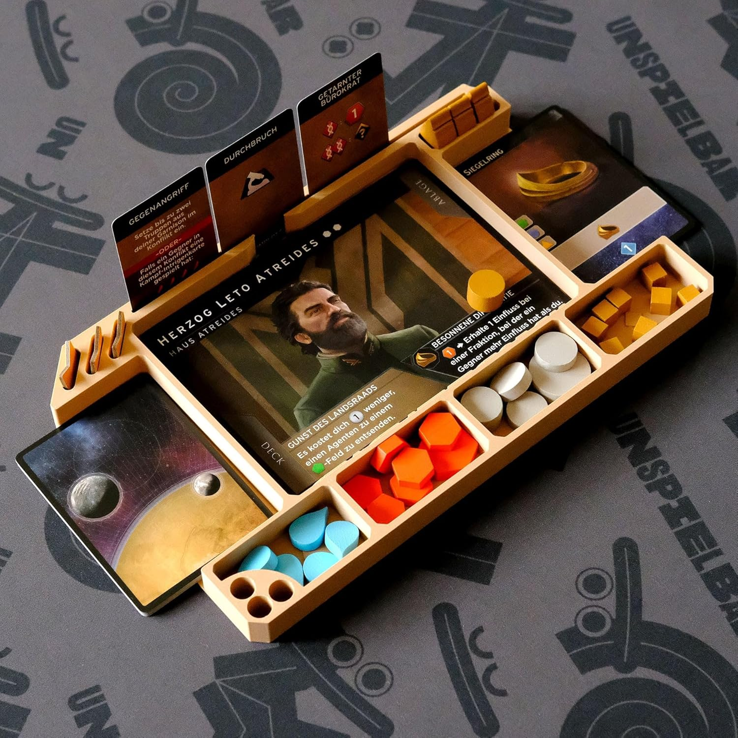 Dire Wolf Dune Imperium Uprising Board Game (1-6 Players, Ages 14+) image number 3