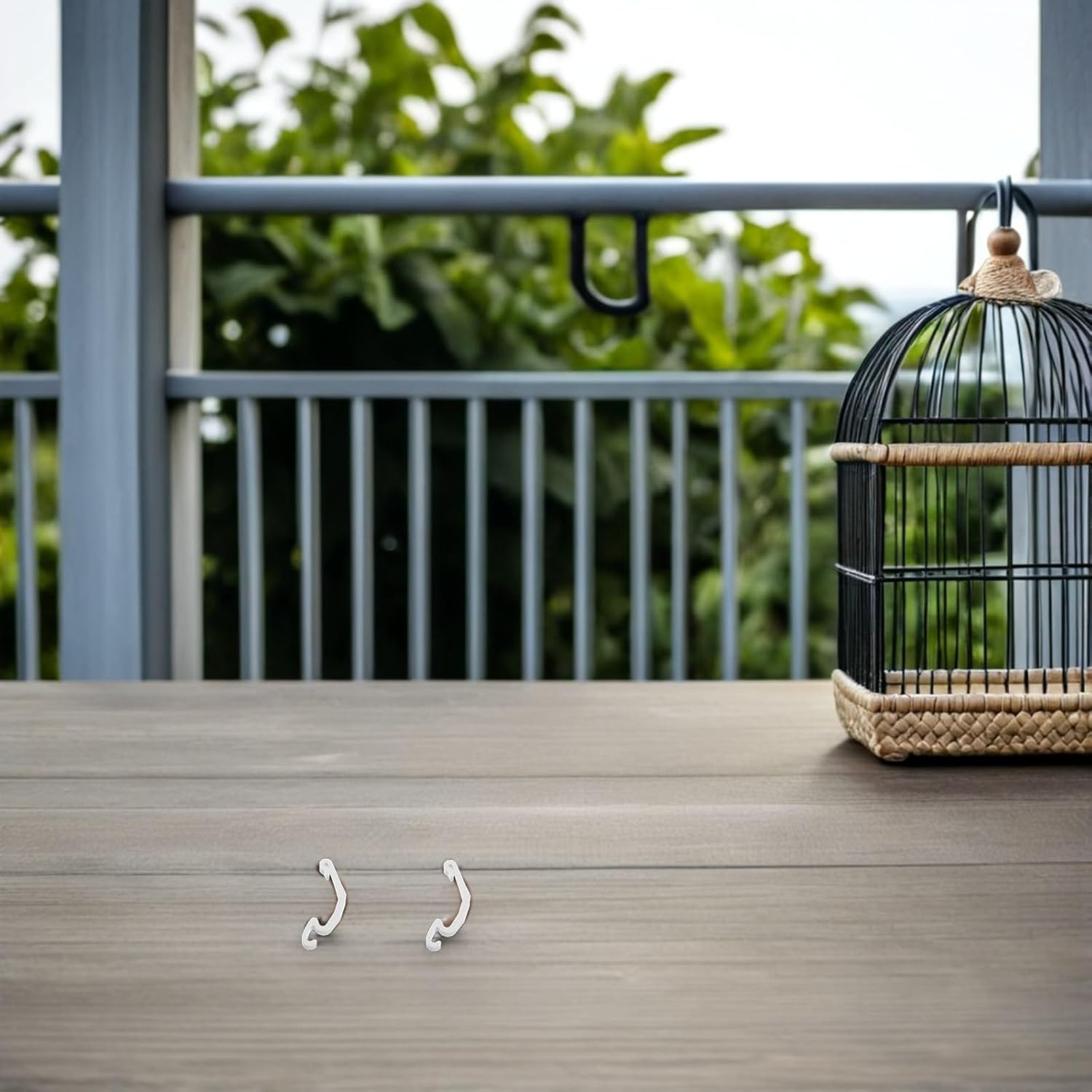 INOOMP 30Pcs White Plastic Rabbit Hutch Side Latches Cage Fitting Wire Clips Detachable Fasteners for Hamster and Small Pet Cages DIY Assembly Accessories image number 4