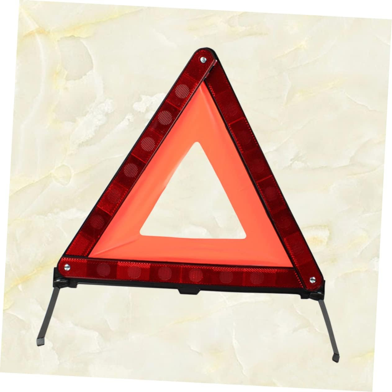 Red Reflective Triangle Warning Sign Car Emergency Roadside Safety Triangle Warning Sign Vehicle Breakdown for Roadside Use image number 2