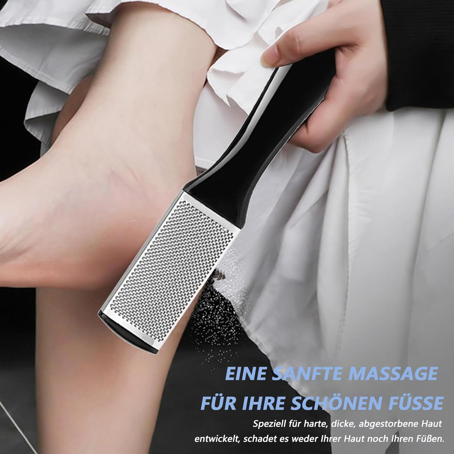 Pack of 6 Callus Removers, Callus Removal Foot, Callus Oble, Rasp, Callus File, Callus File Foot, Double-Sided Stainless Steel Foot File, Callus Rasp, Callus Remover image number 2