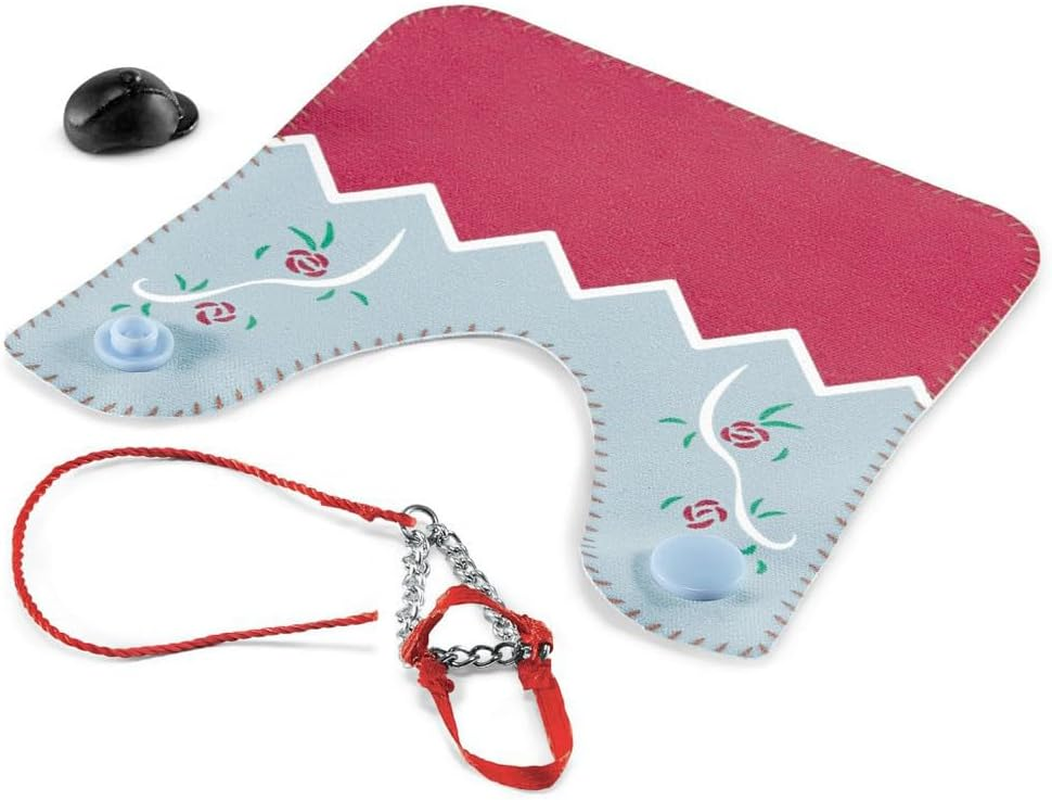 Schleich Horse Club Hannah and Cayenne Blanket and Halter Educational Playset for Kids Ages 5-12 image number 1