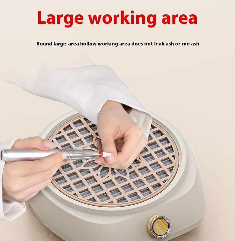 Nail Art Vacuum Cleaner, Brushless Turbo, Low-Noise Nail Art Vacuum Cleaner, High-Power Vacuum Cleaner image number 2