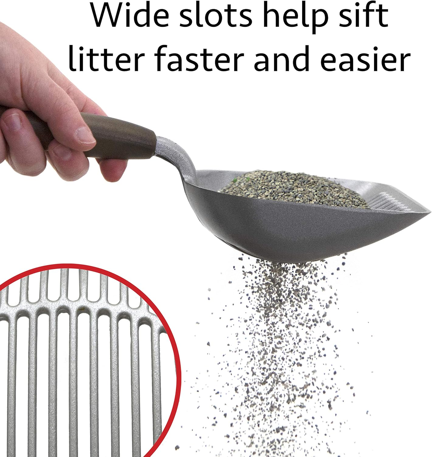 Kitty City Corrugate Scratch Pad, Non-Stick Litter Scoop, Litter Mats, Cat Litter Box Kit image number 5