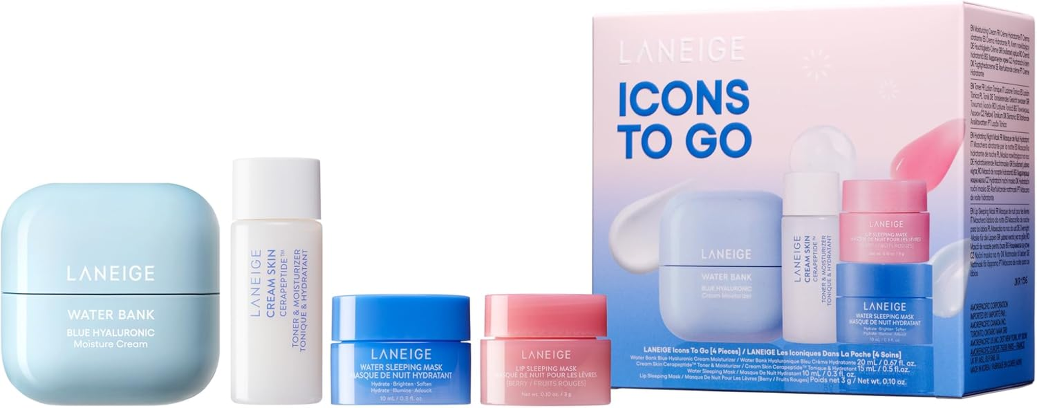 Laneige Icons to Go Set