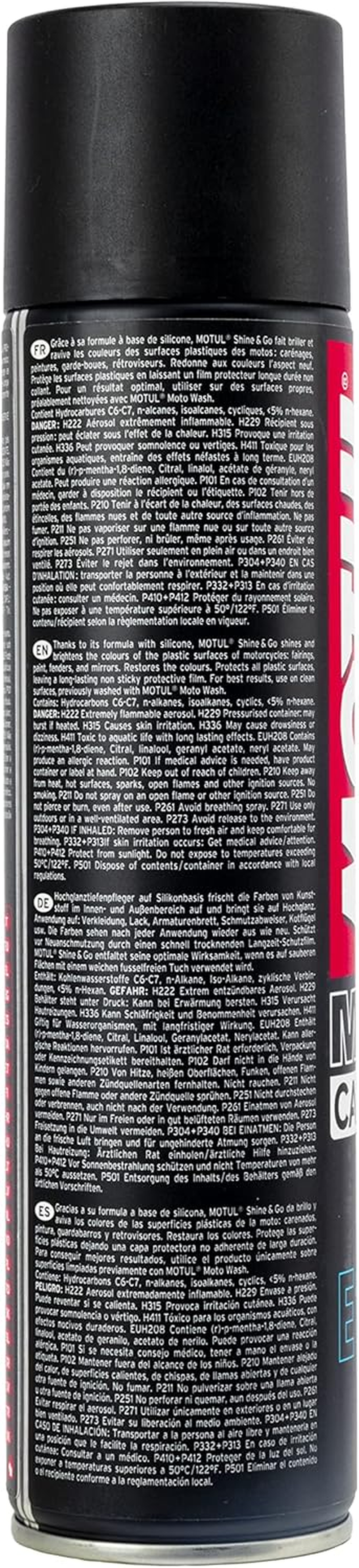 Motul 103175 E10 Shine and Go Spray image number 2