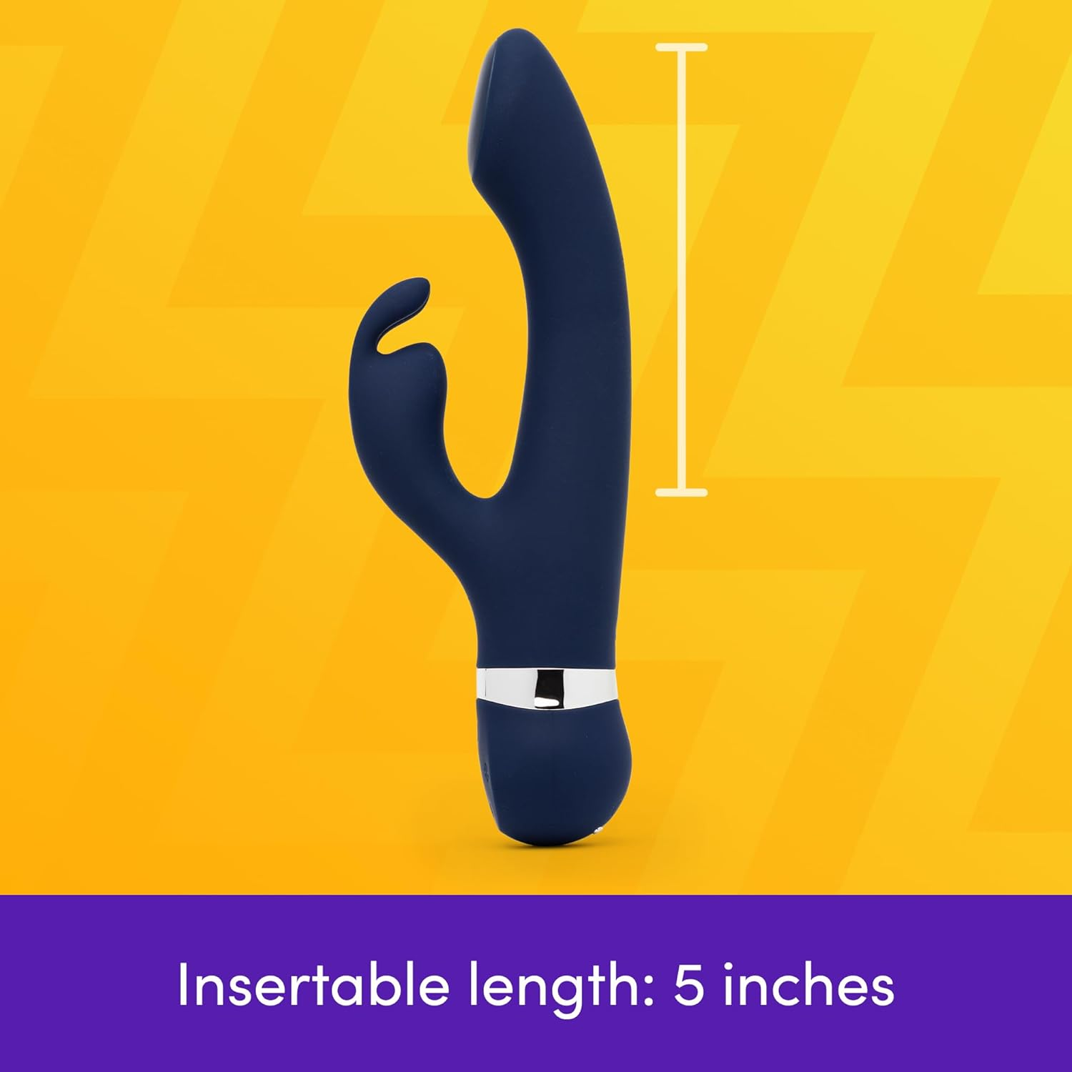 Lovehoney Warming & Cooling Rabbit Vibrator for Women | Silicone Vibrating Dildo G Spot Massager | 7 Powerful Vibration Modes | Rechargeable Clit Vibrator | Waterproof Adult Sex Toys for Couples image number 2