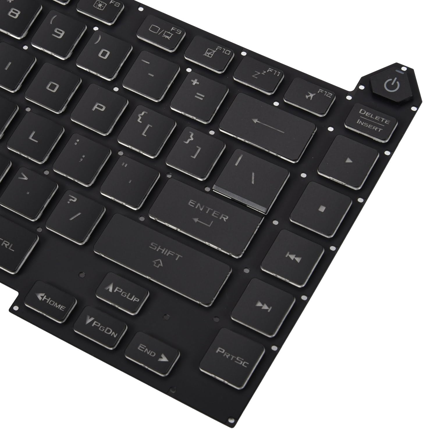 Replacement Keyboard for ASUS ROG Strix G15 G513 G513Q G513QM G513QY G513QR G513QE G513RM G513RW G513IM G513IE Series Laptop with Colorful Backlight, ROG Strix G15 G513 Replacement Keyboard
