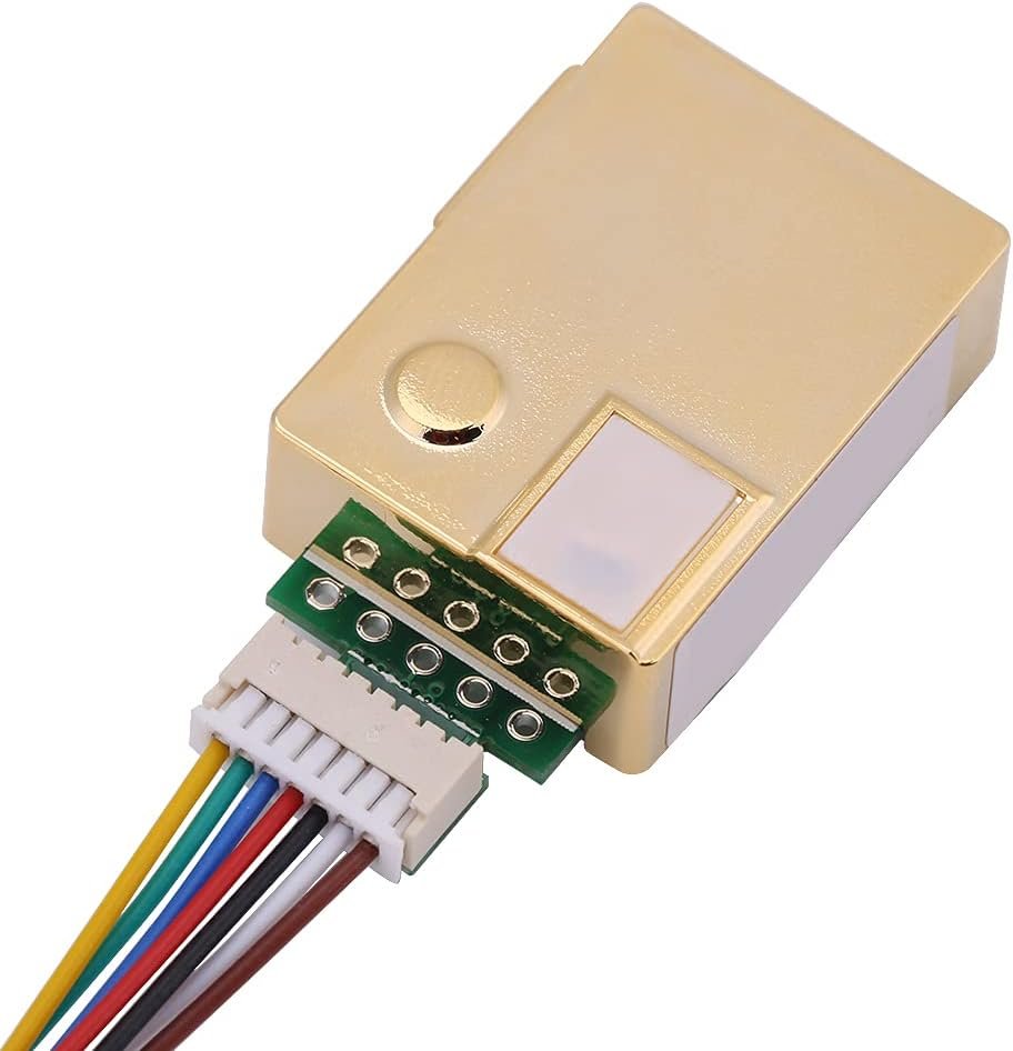 CO2 Sensor, MH Z19 Infrared Sensor, Carbon Dioxide Detector, Air Quality Monitoring Module for Indoor Environment, CO2 Gas Detection Sensor