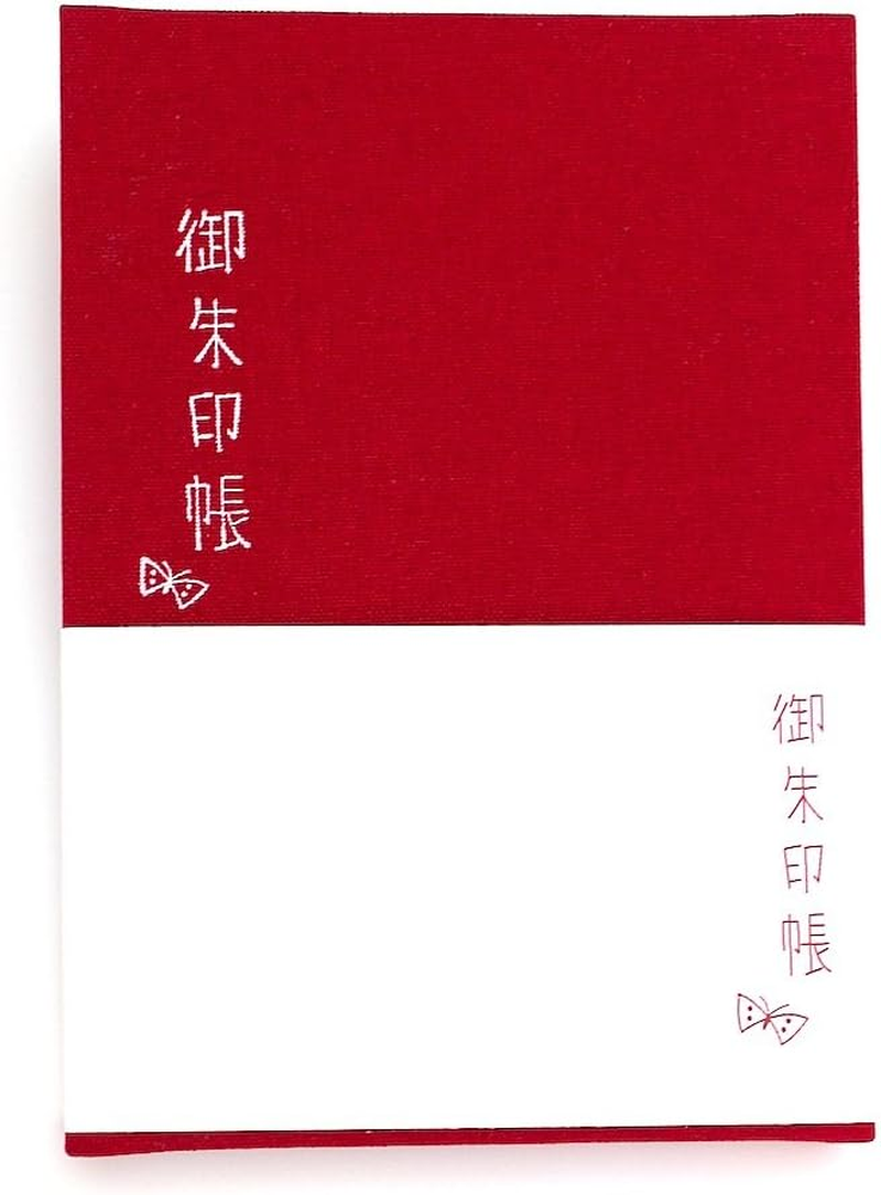 Tokonuts THO-01 B Goshuin Book, Bellows Type, Plum Red - Hemp image number 6